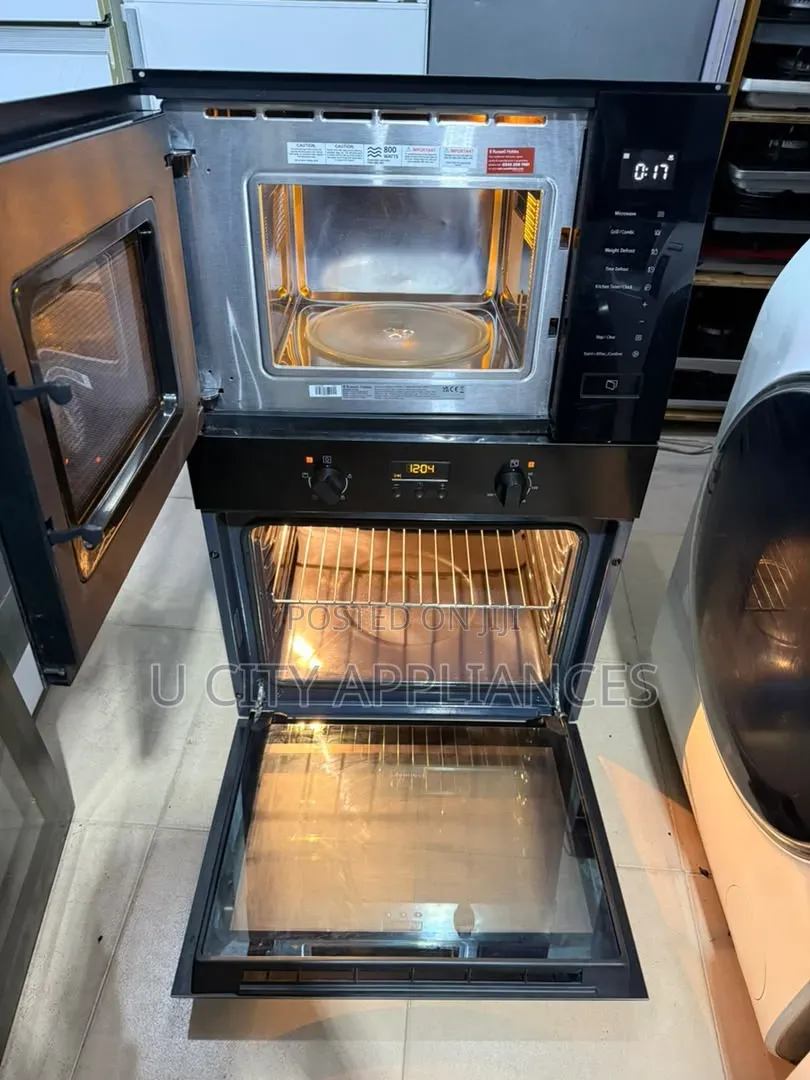 Russell Hobbs Built-in Oven and Microwave Soft Touch