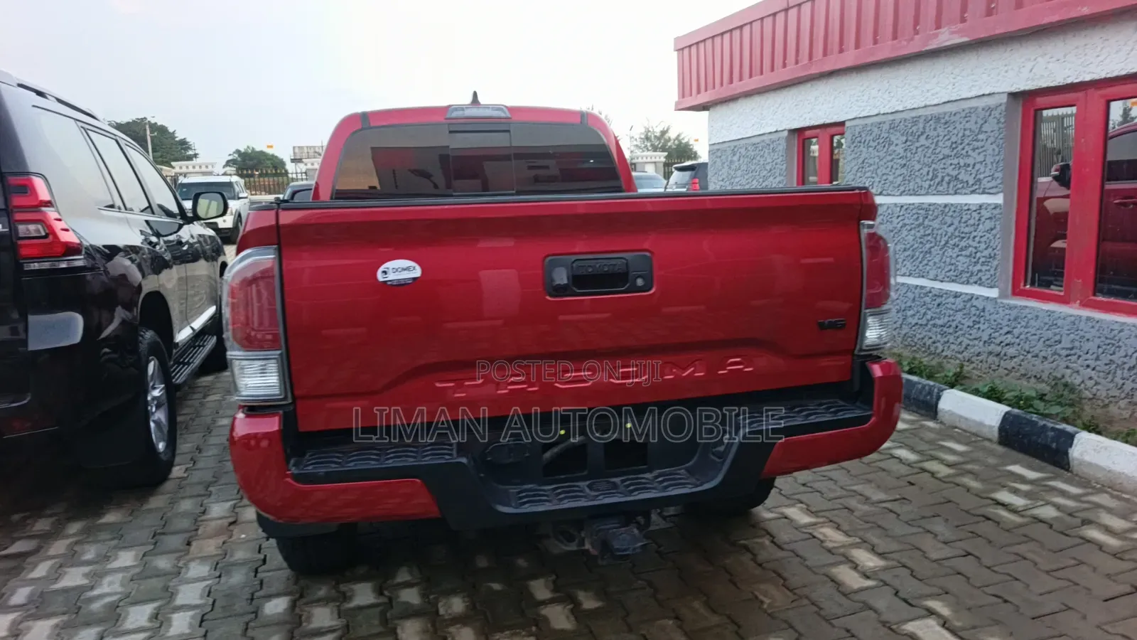 Toyota Tacoma Limited 2021 Red
