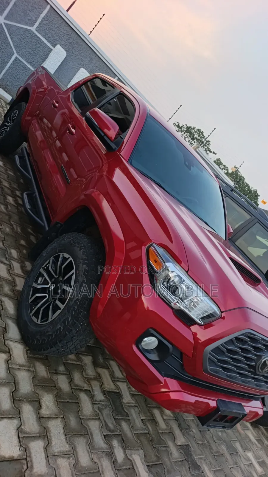 Toyota Tacoma Limited 2021 Red