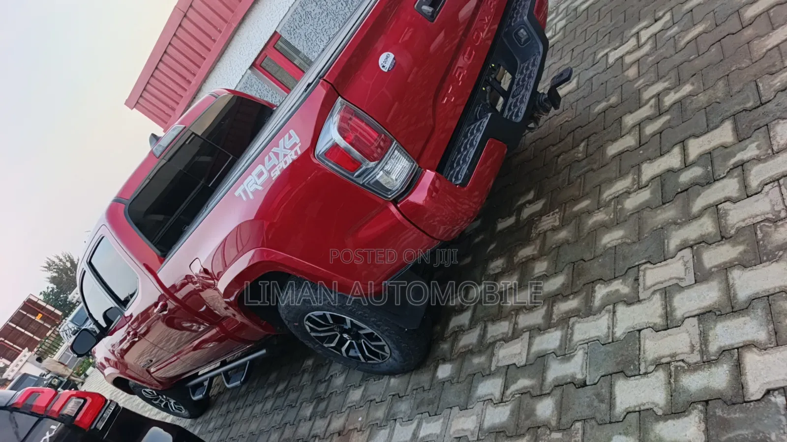 Toyota Tacoma Limited 2021 Red