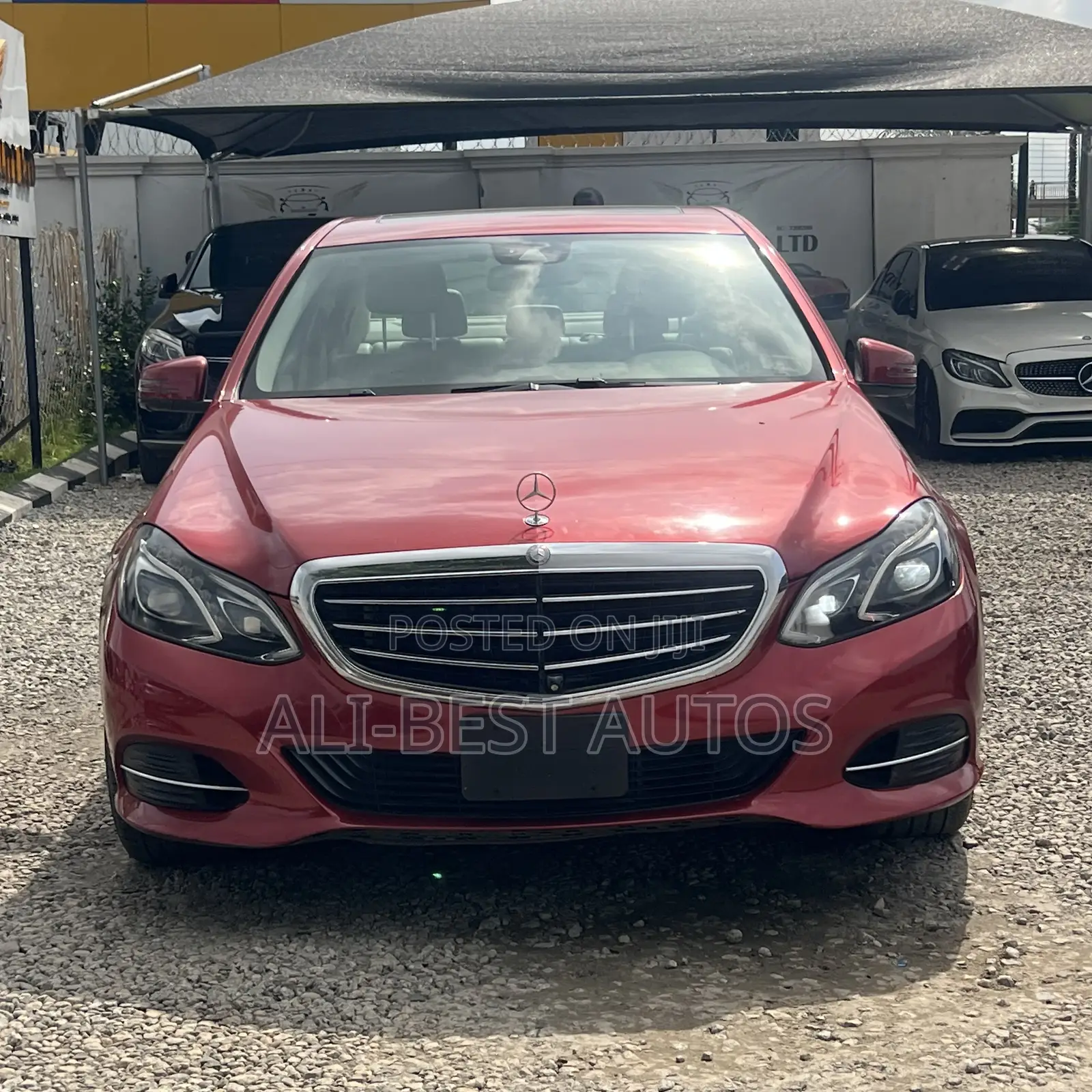 Mercedes-Benz E350 2015 Red
