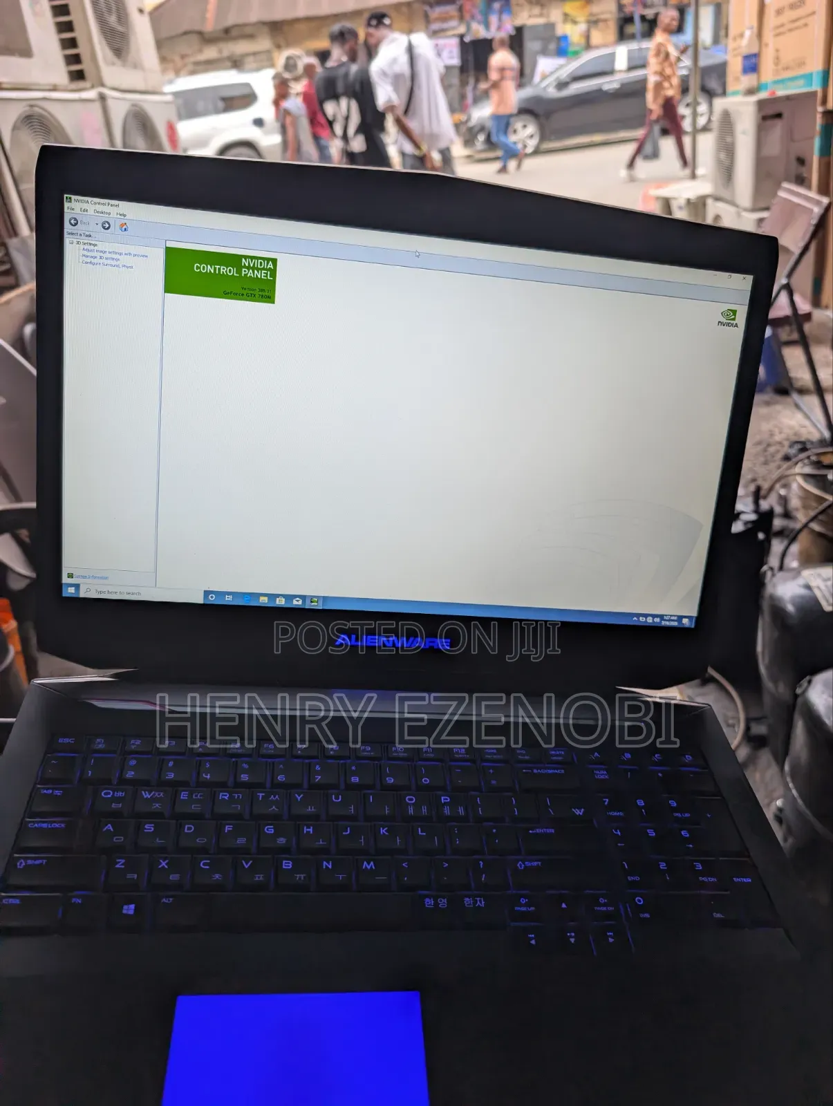 Laptop Dell Allienware M18 R1 16GB Intel Core i7 HDD+SSD 256GB
