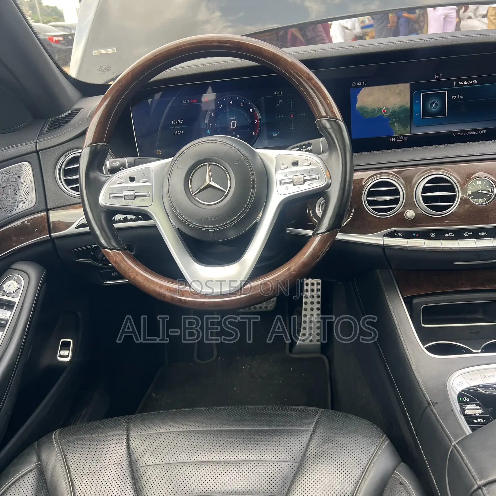 Mercedes-Benz S-Class 2018 Black