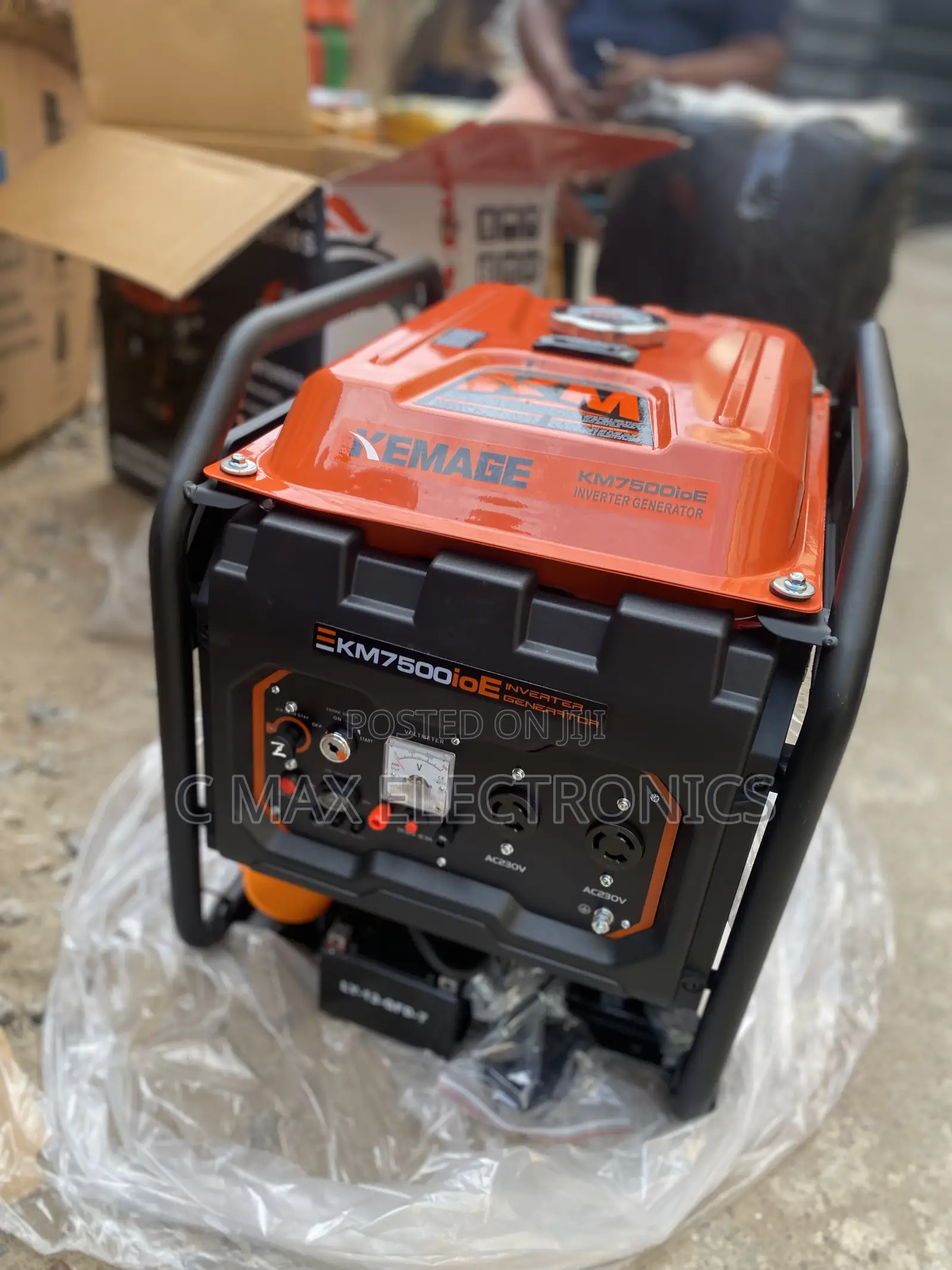 Kemage 5.5kva Inverter Generator With Low Petrol Consumption