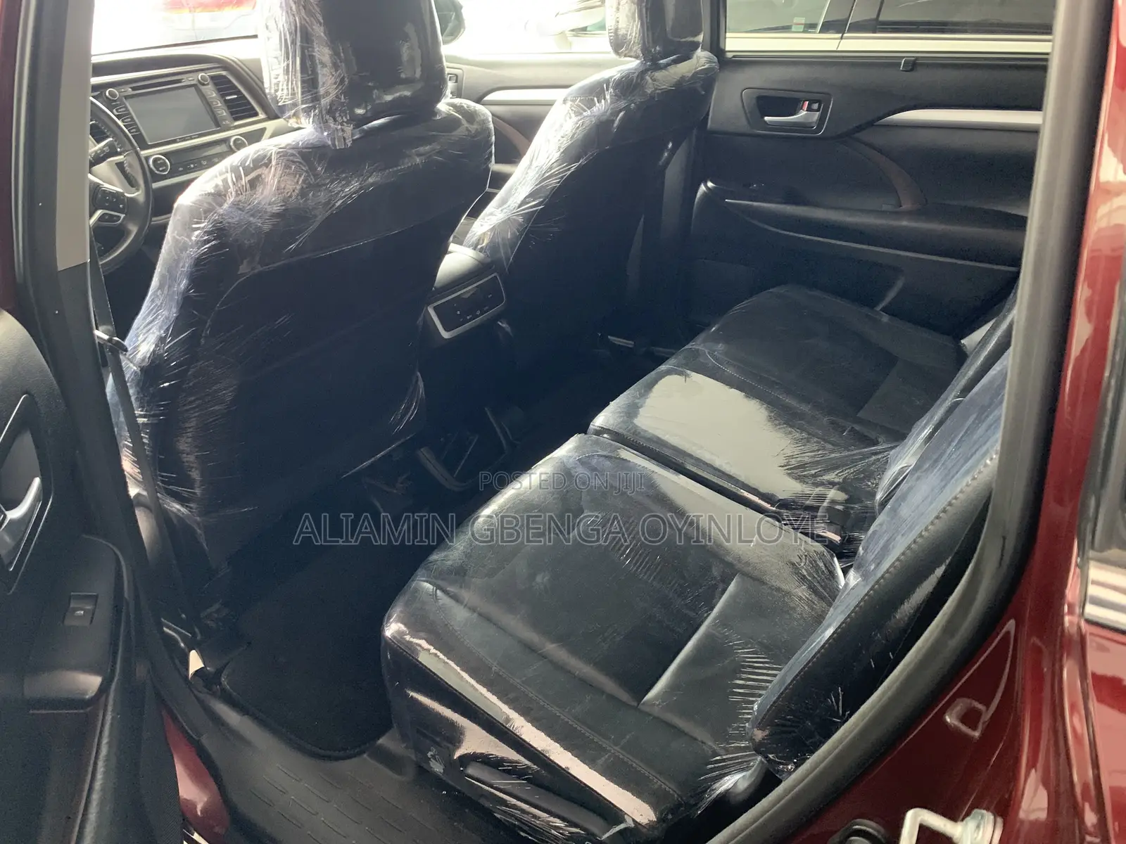 Toyota Highlander XLE 4x4 V6 (3.5L 6cyl 8A) 2017 Red