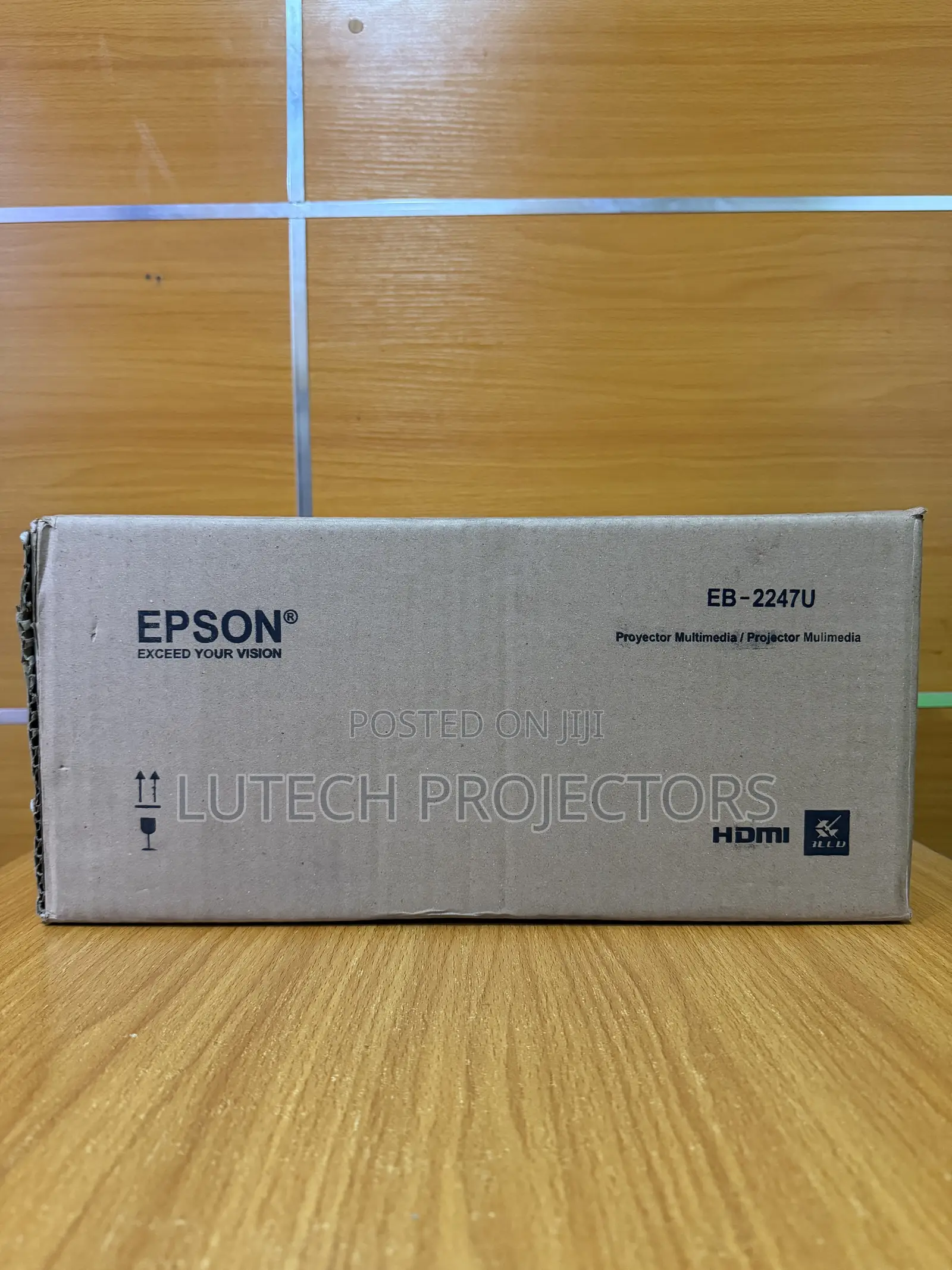 EB-2247U Deliver Perfect Full HD Presentations Offering a Brightness