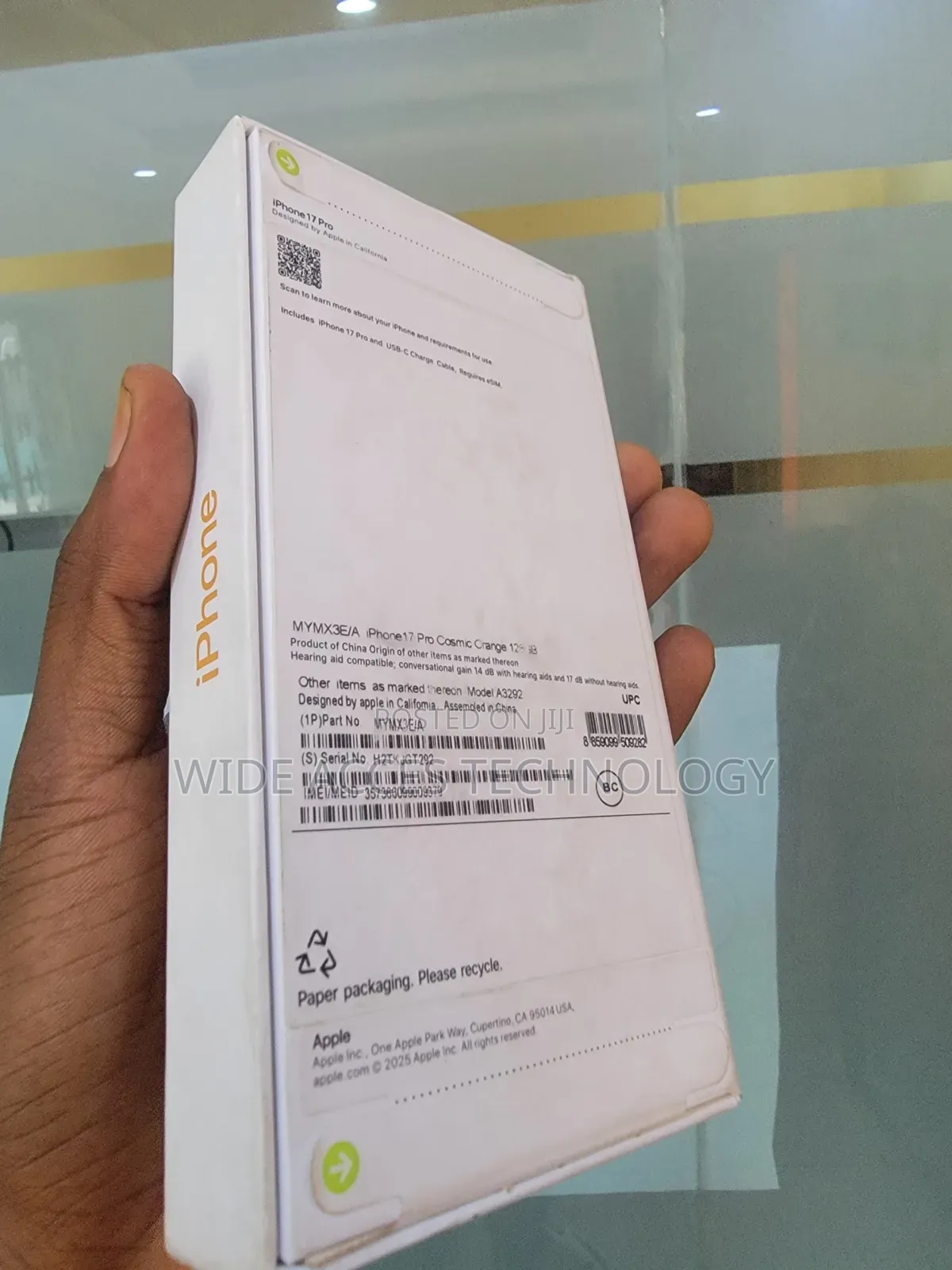 New Apple iPhone XR 128 GB Orange