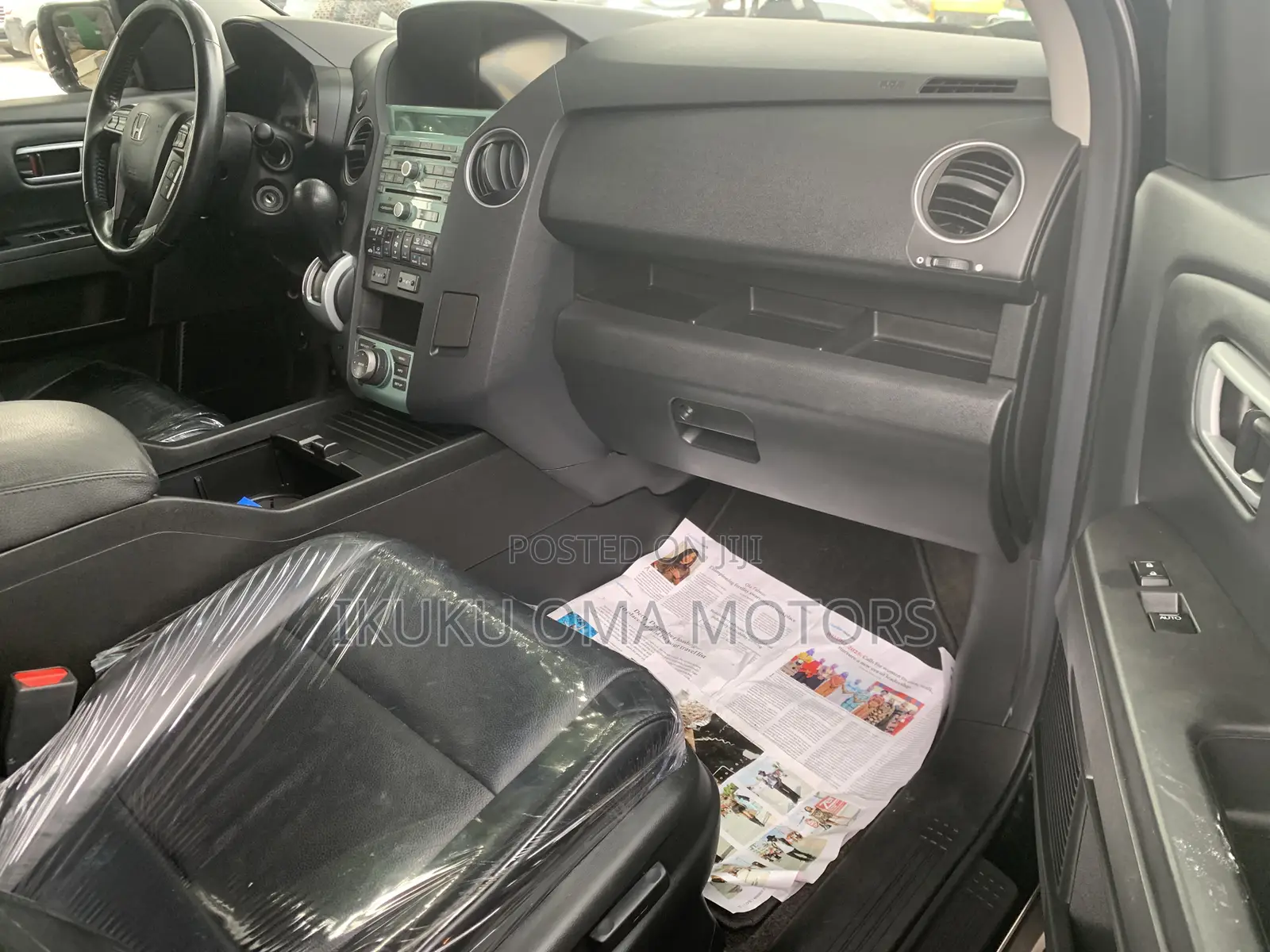 Honda Pilot Touring w/RES/Navi 4WD (3.5L 6cyl 5A) 2010 Black