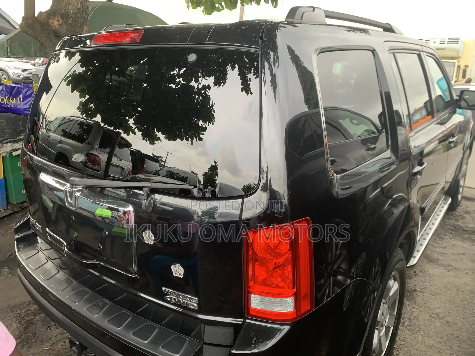 Honda Pilot Touring w/RES/Navi 4WD (3.5L 6cyl 5A) 2010 Black