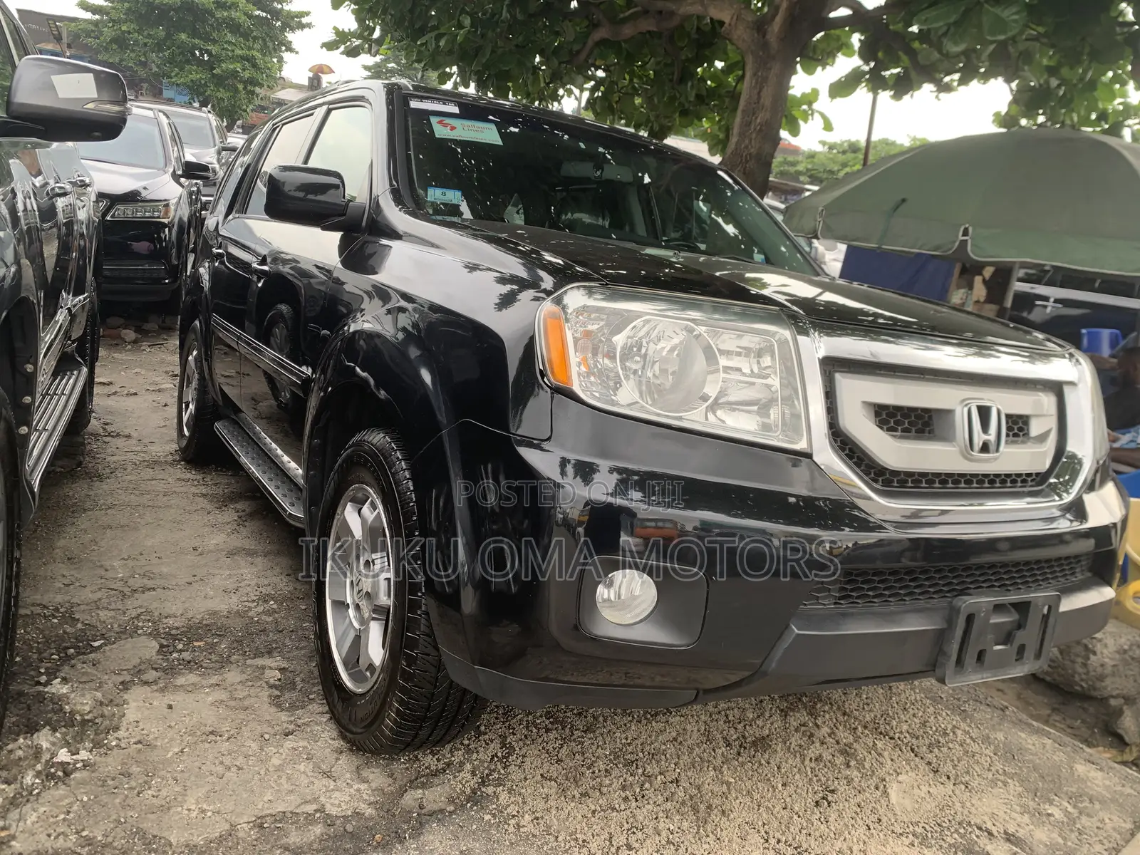 Honda Pilot Touring w/RES/Navi 4WD (3.5L 6cyl 5A) 2010 Black