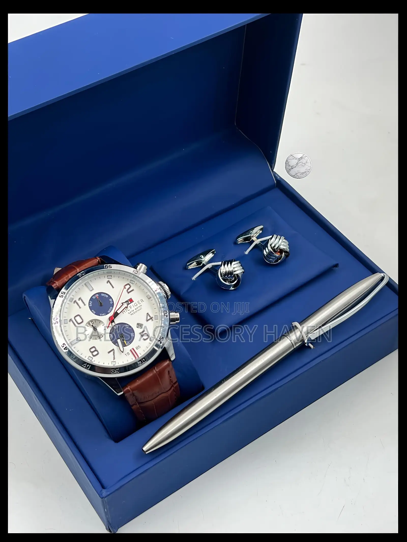 High Quality CHRONOGRAPH WORKING TOMMY HILFIGER Classic Gift Set