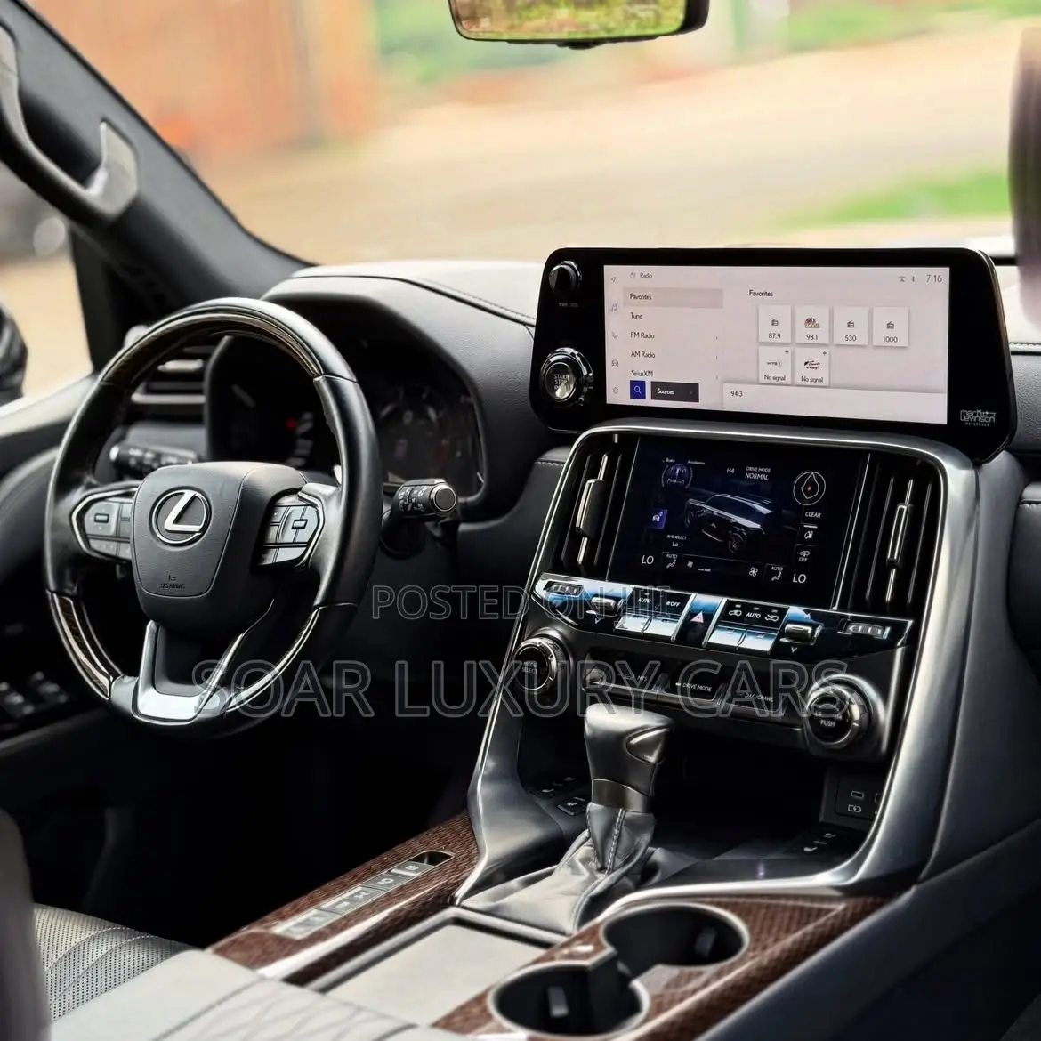 Lexus LX 600 2023 Black