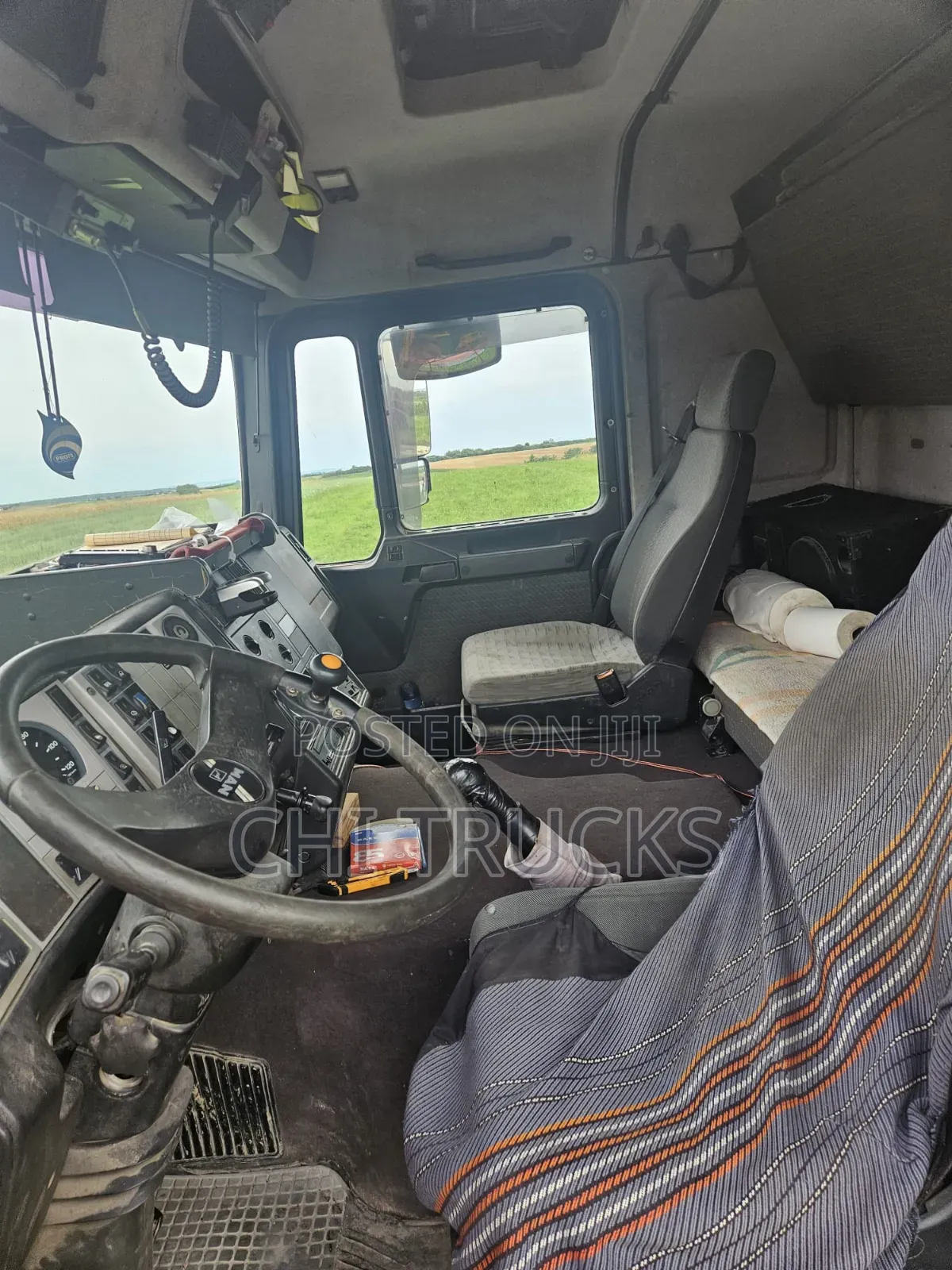 Man Diesel Space Cargo Truck [8Tyres] 2004 White