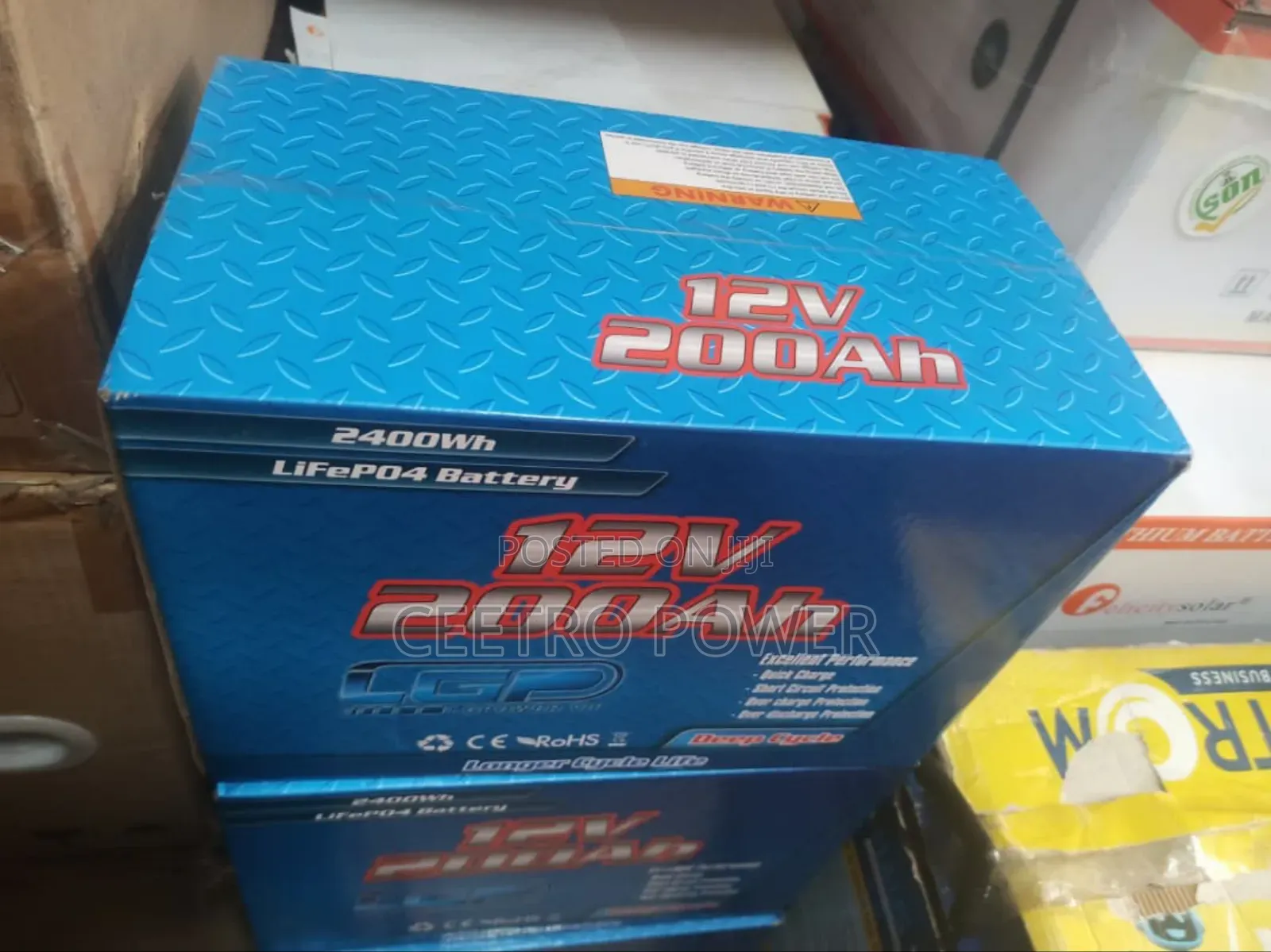 LGP 200ah 12.8v Lifepo4 Battery