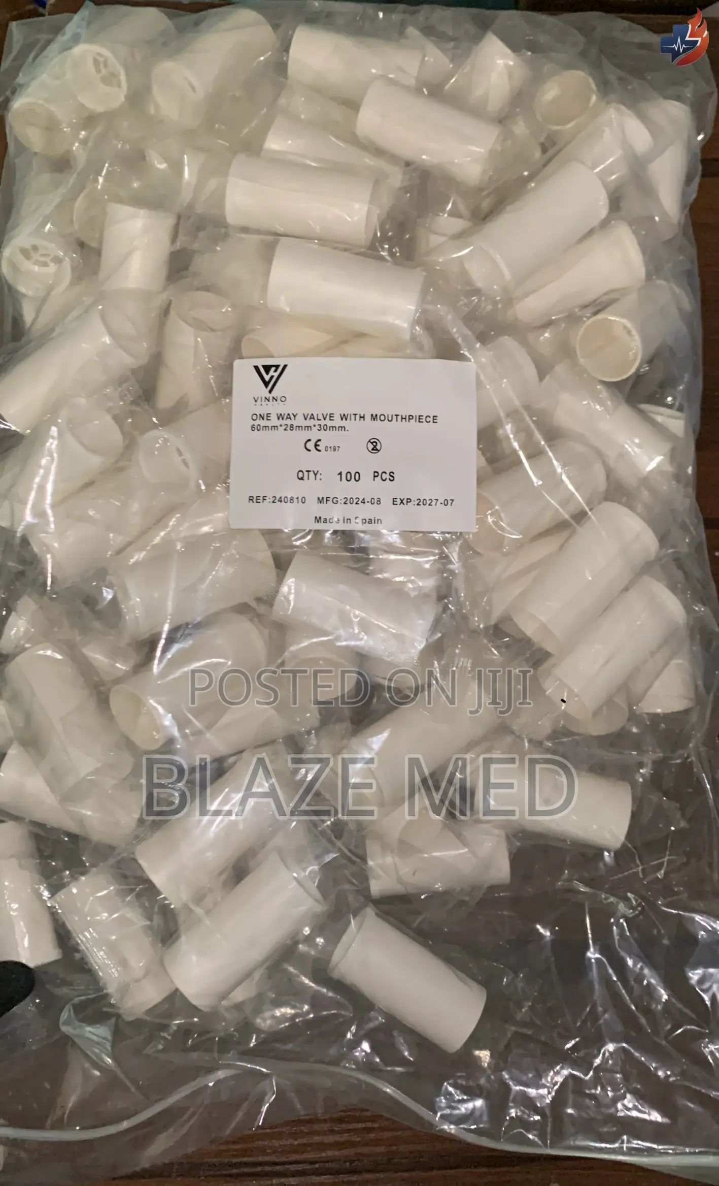 Spirometer Mouthpiece With Filter