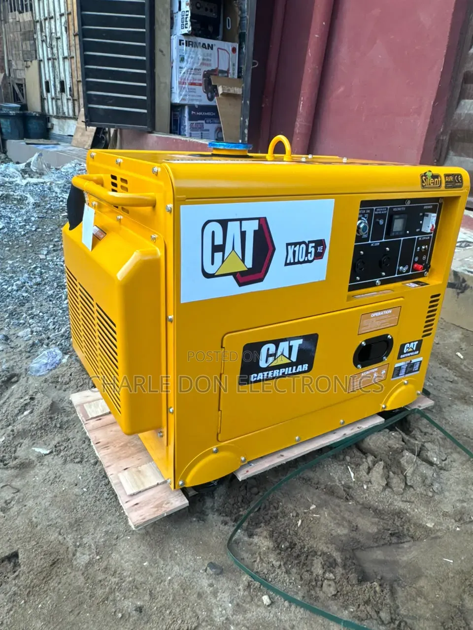 Strong, Silent, and Efficient – CAT 10.5kVA Diesel Generator