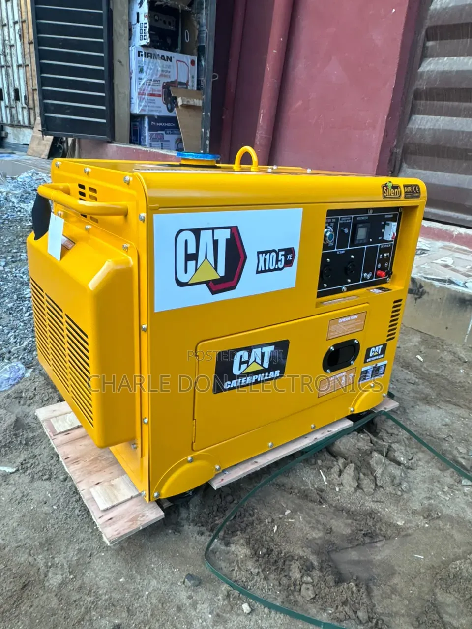 Strong, Silent, and Efficient – CAT 10.5kVA Diesel Generator