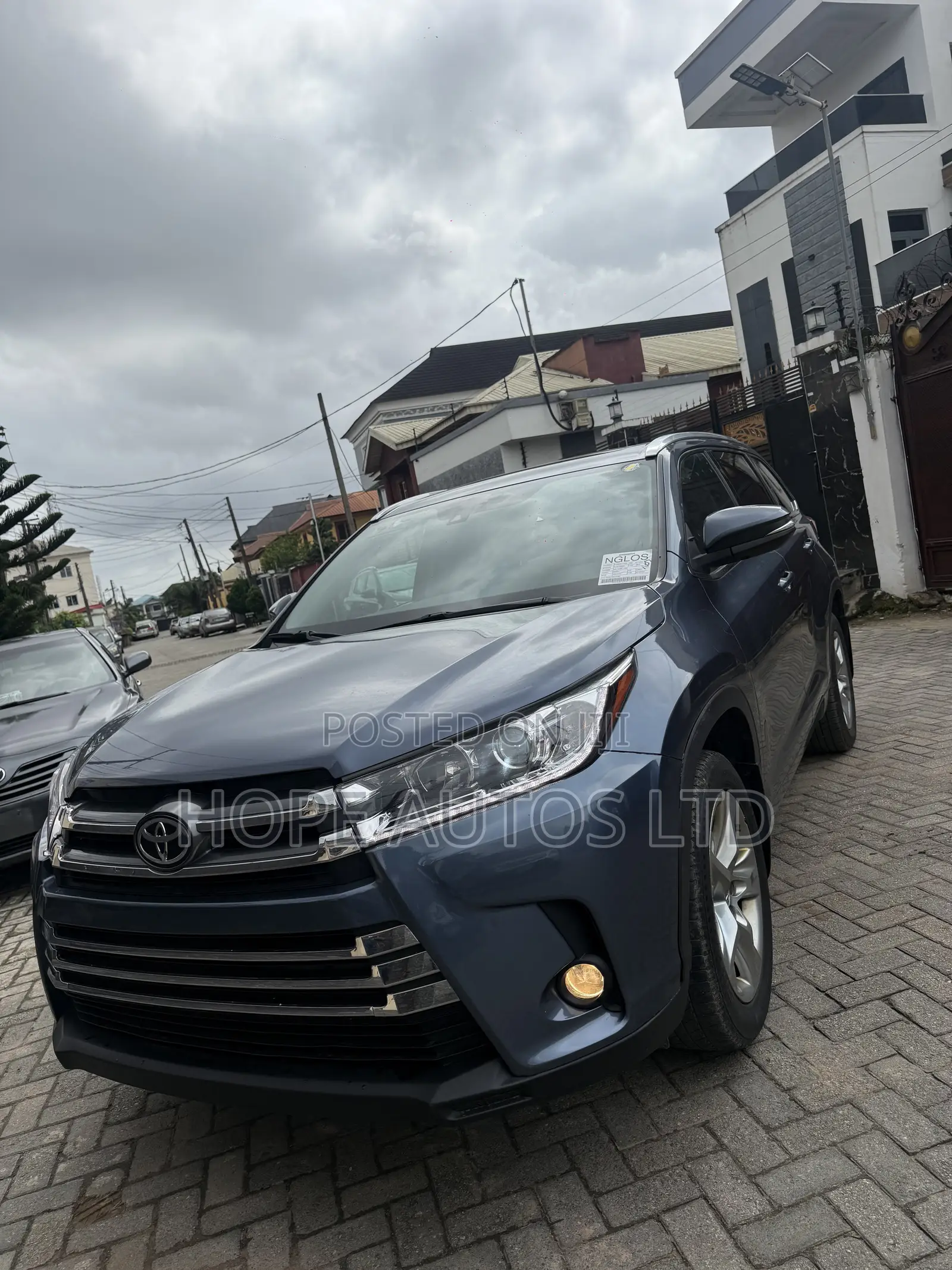 Toyota Highlander Limited Platinum 4dr SUV (3.5L 6cyl 6A) 2015 Blue
