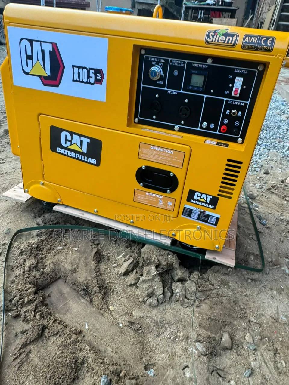 CAT 10.5kVA Soundproof Generator – Professional Grade Performance