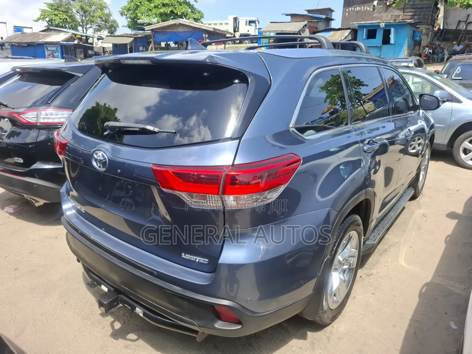 Toyota Highlander 2016 Blue