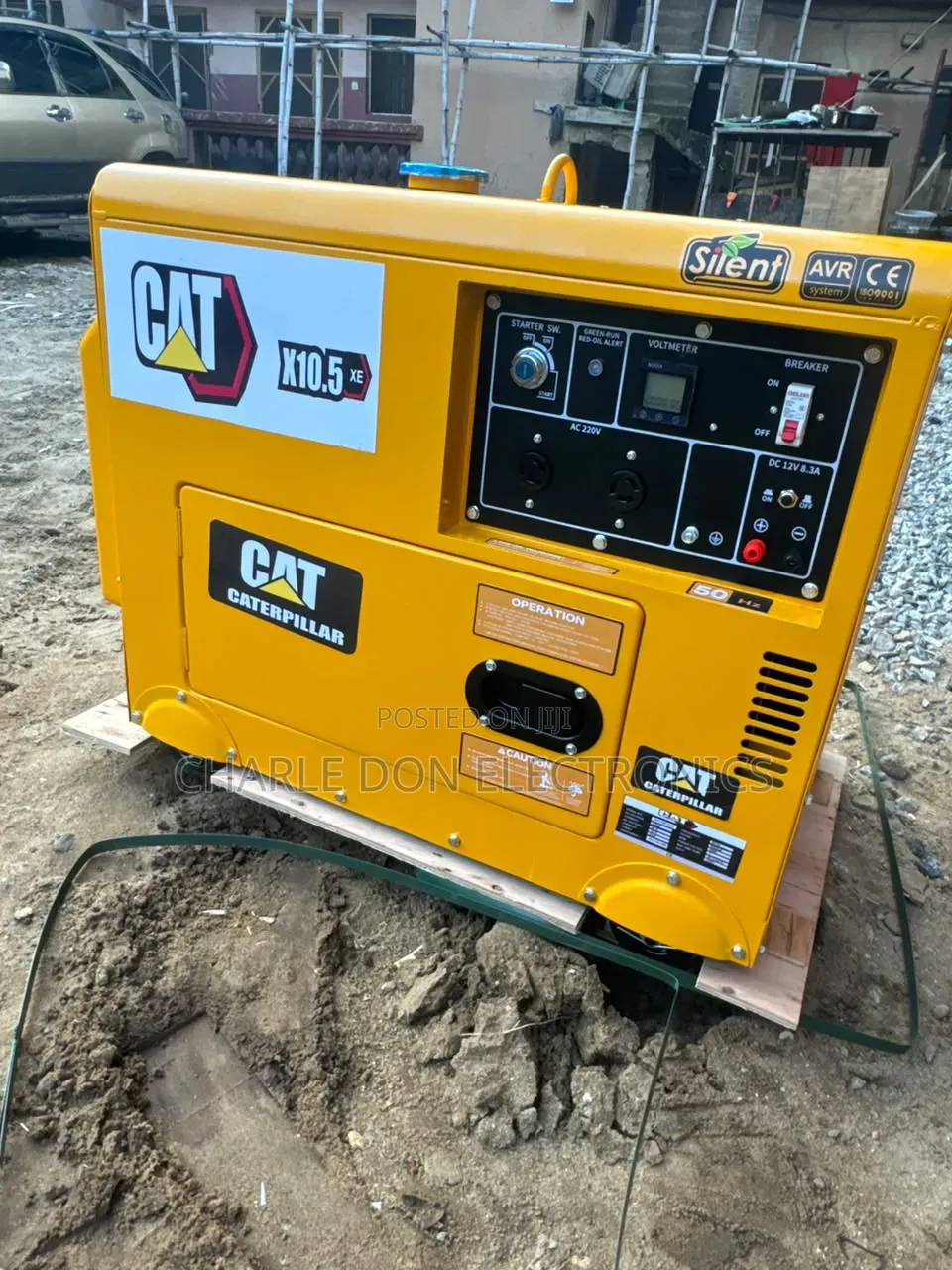 Heavy-Duty CAT Diesel Generator 10.5kVA Now Available