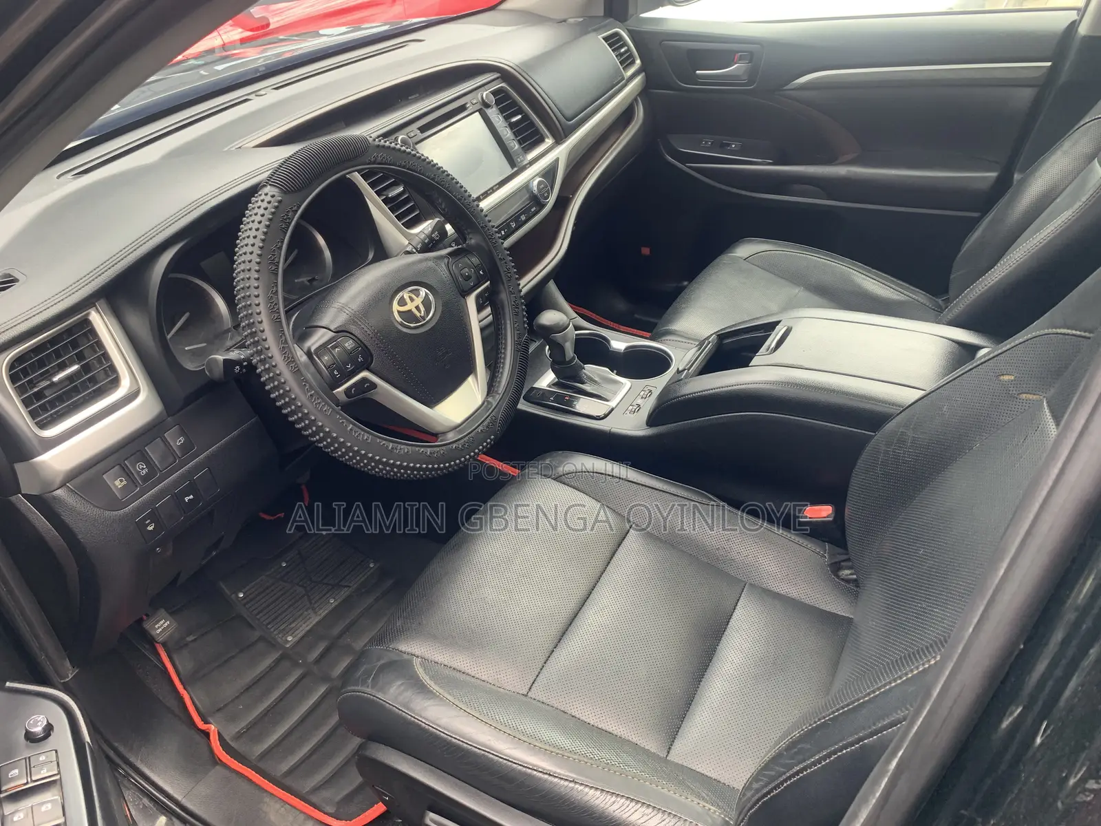 Toyota Highlander Limited 2019 Black