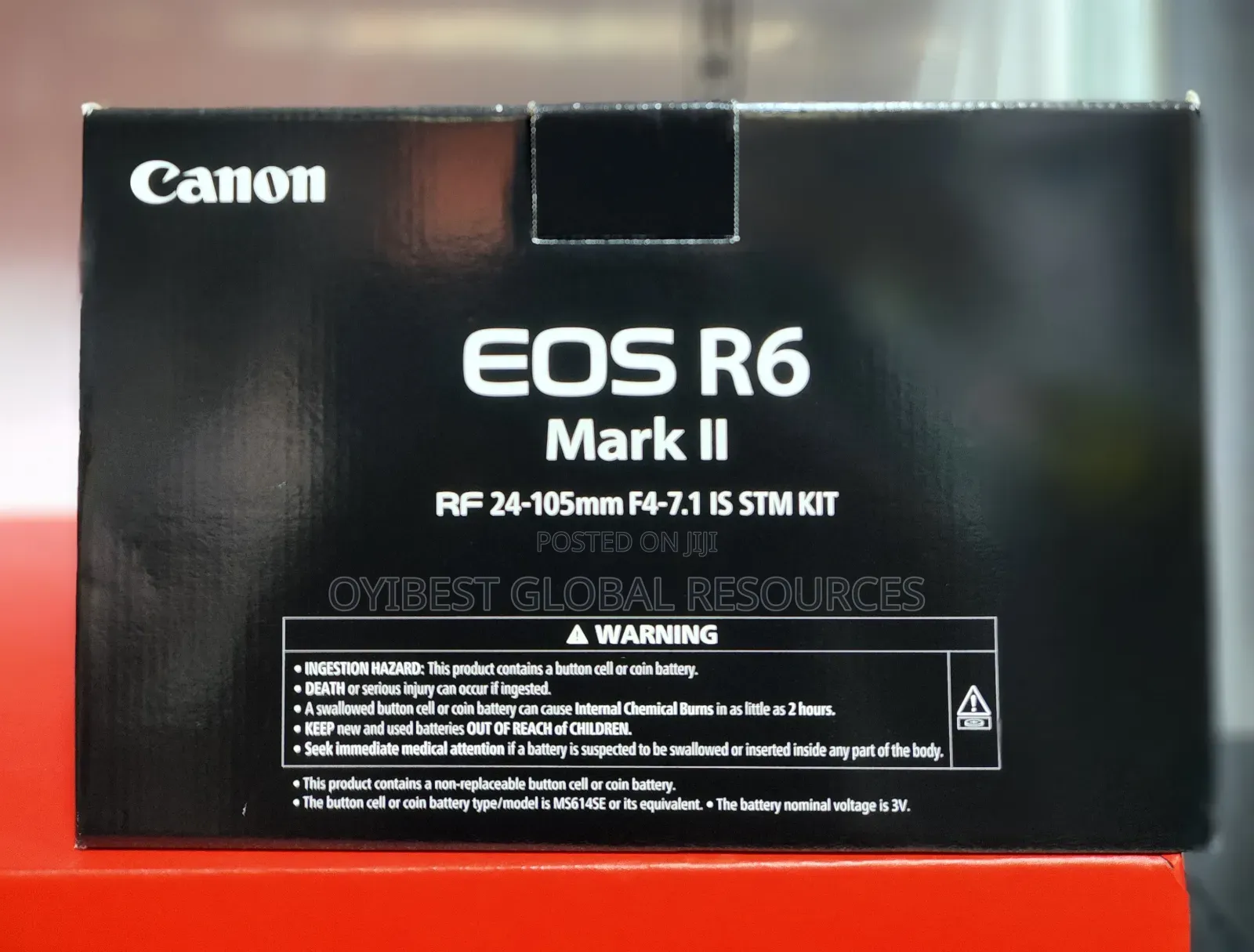 Canon Eos R6 Mark Ii +Rf Lens 24-105mm F4-7.1is STM Kit