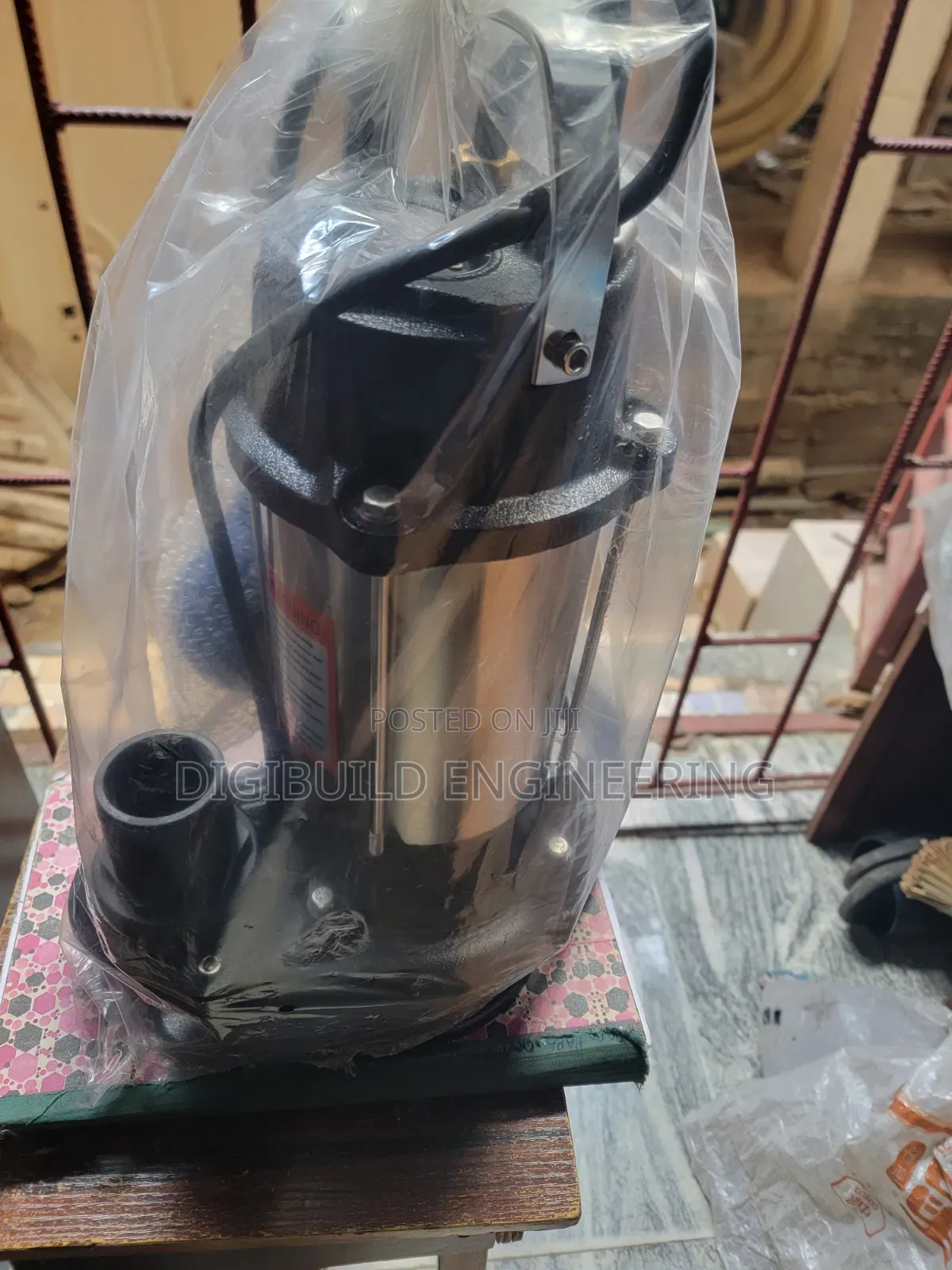 1hp Capital Sewage Submersible Pump With Cutter Impeller
