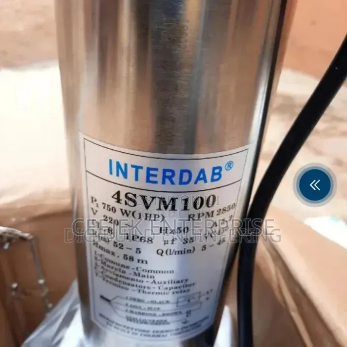 Interdab Junior Submersible Water Pump