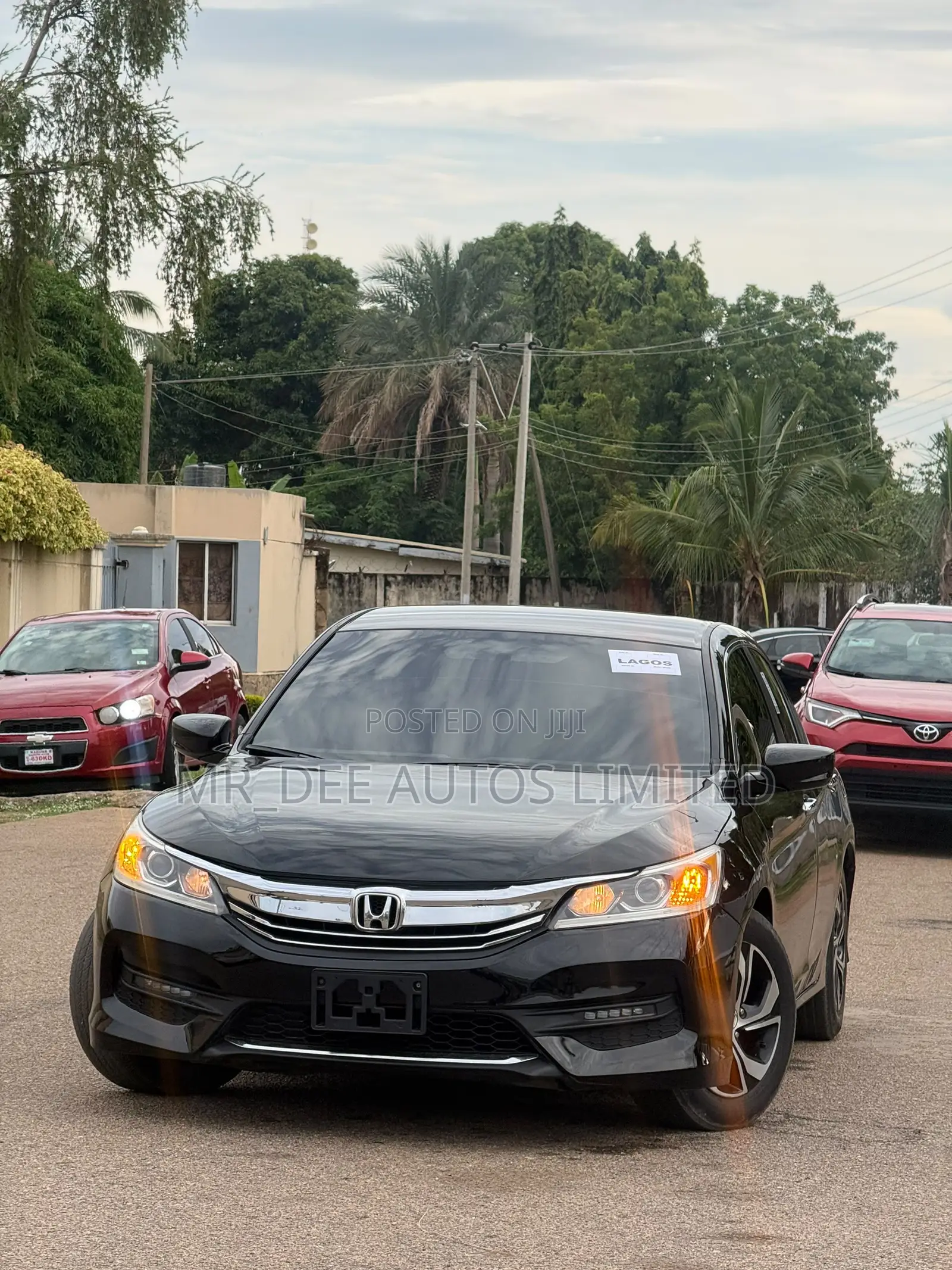 Honda Accord LX 4dr Sedan FWD (2.4L 4cyl 2A) 2017 Black