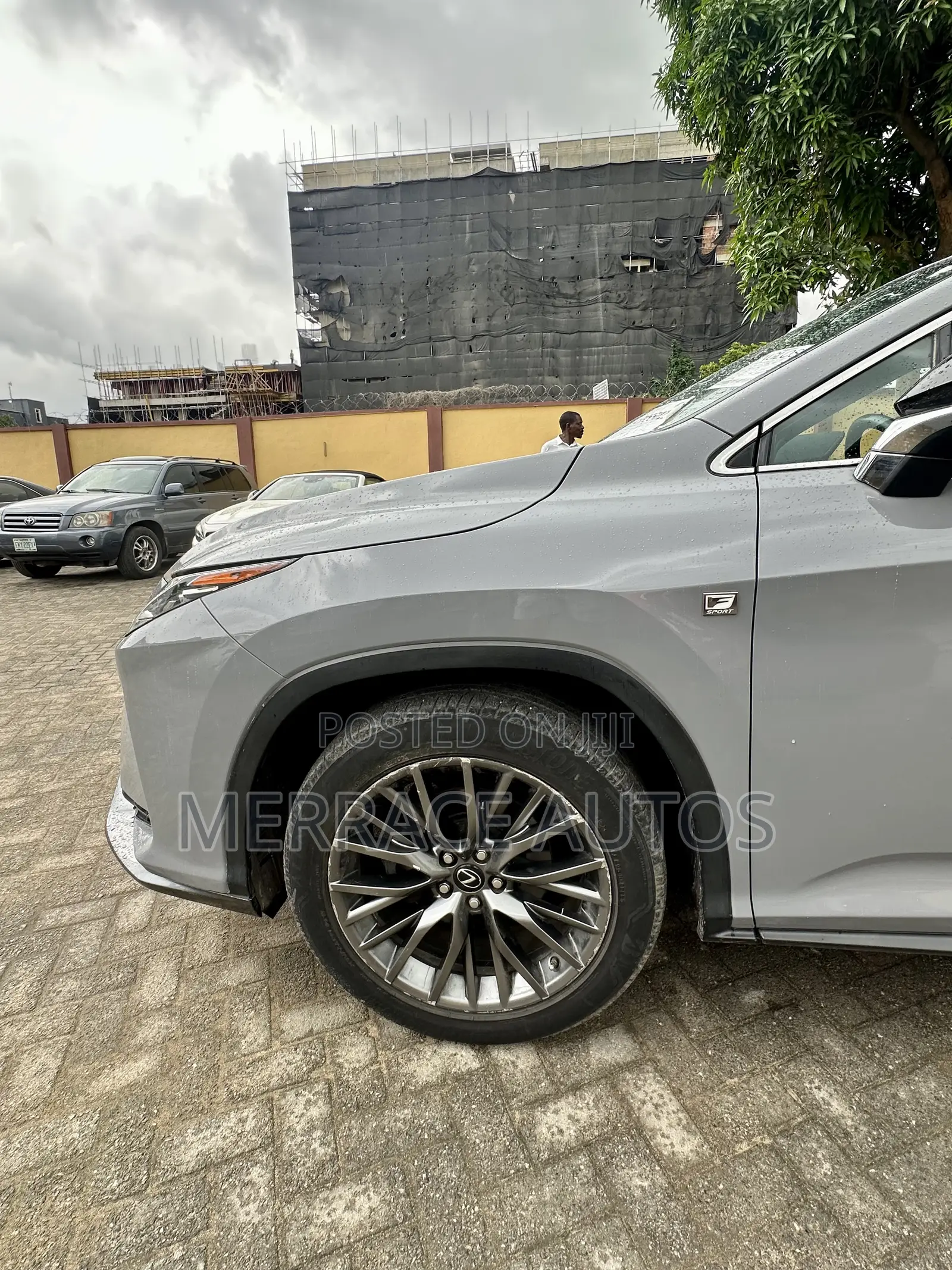 Lexus RX 350 F Sport AWD 2017 Gray