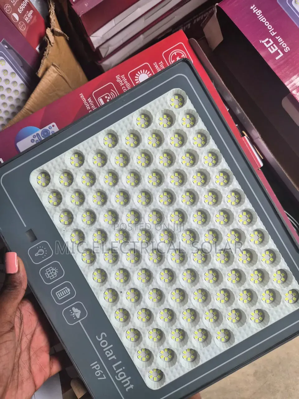Solar Floodlight Multiple Eyes
