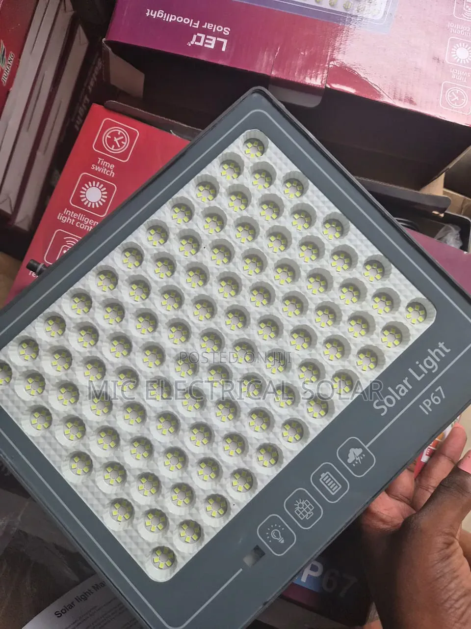 Solar Floodlight Multiple Eyes