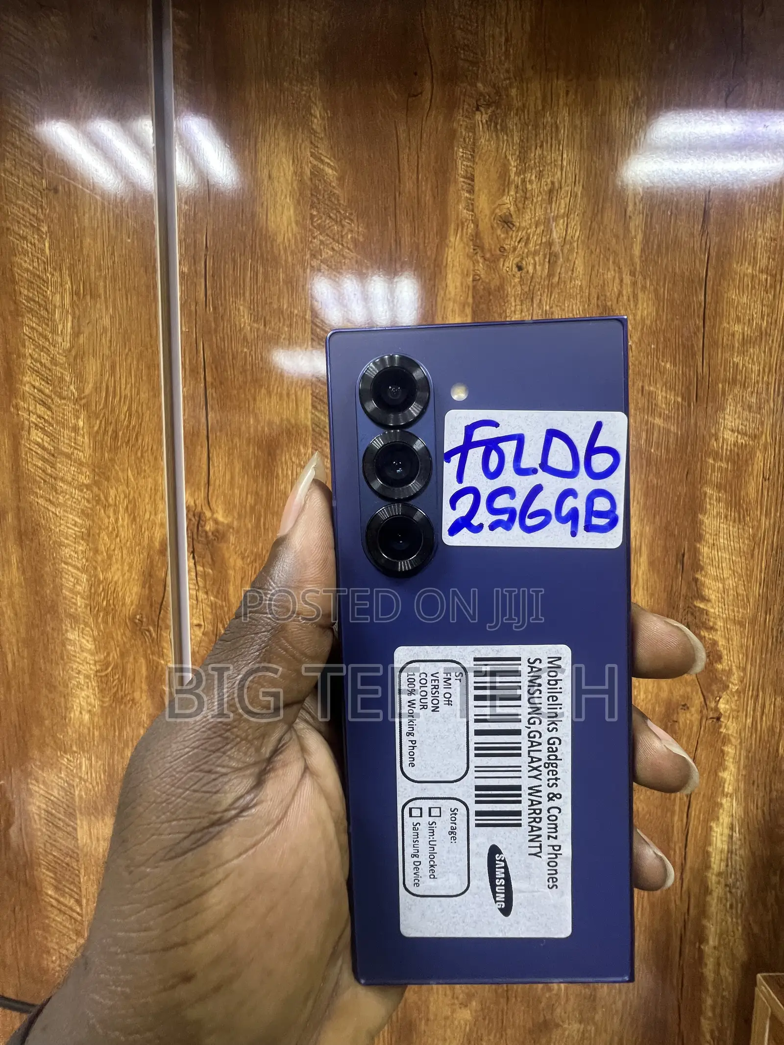 Samsung Galaxy Z Fold6 256 GB Blue