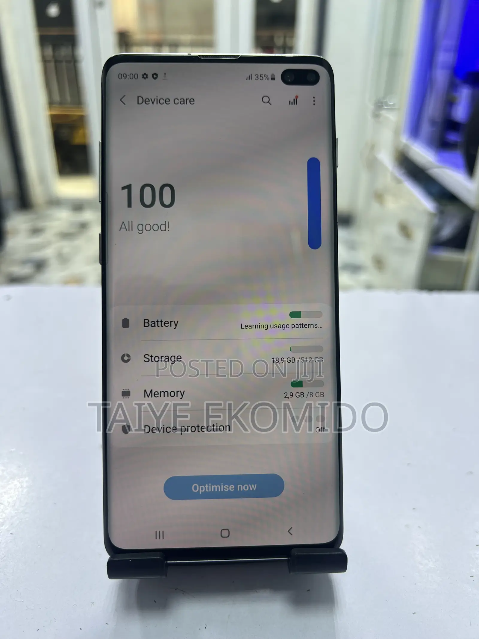 Samsung Galaxy S10 Plus 512 GB Yellow