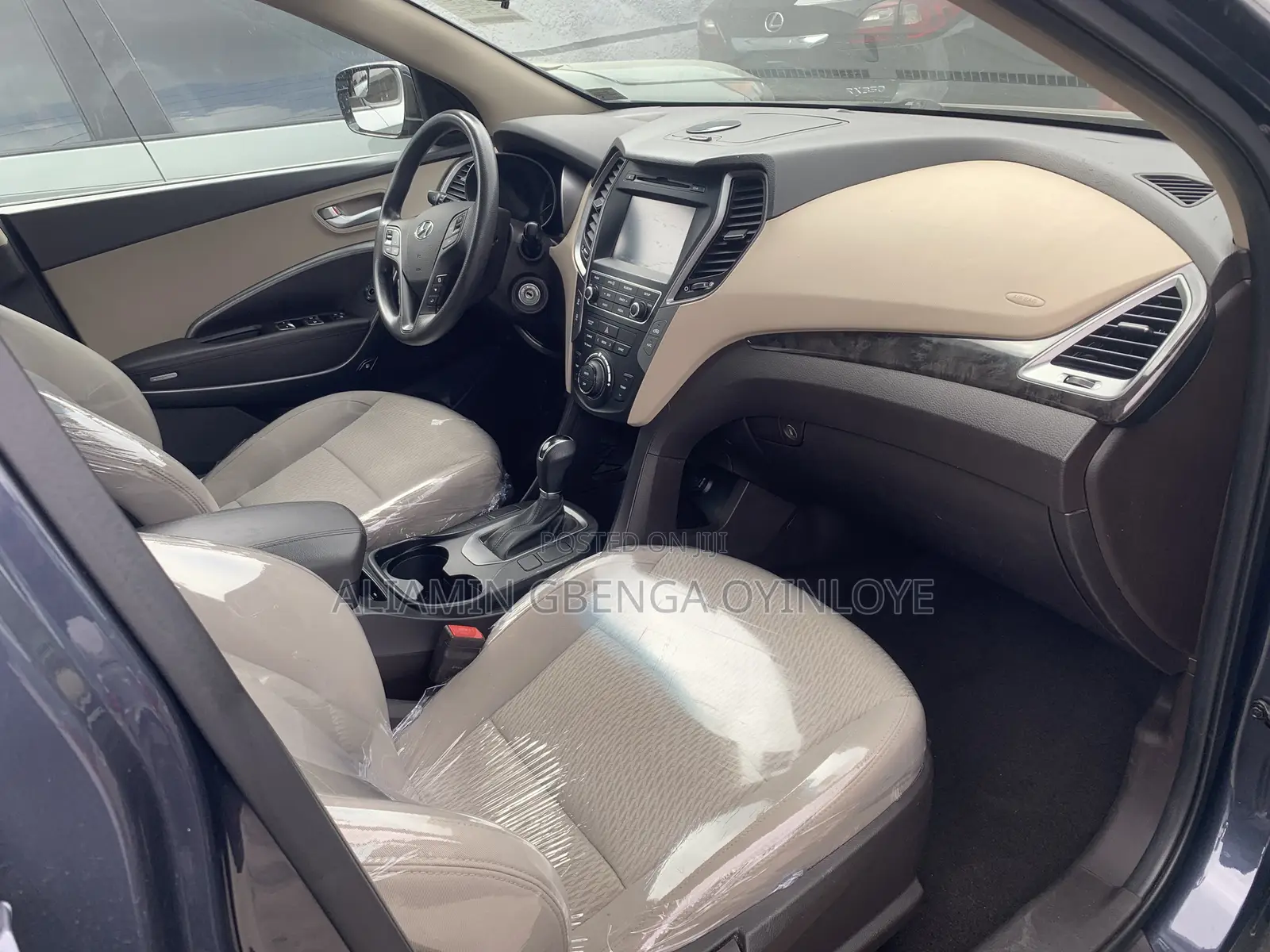 Hyundai Santa Fe SE AWD 2017 Blue