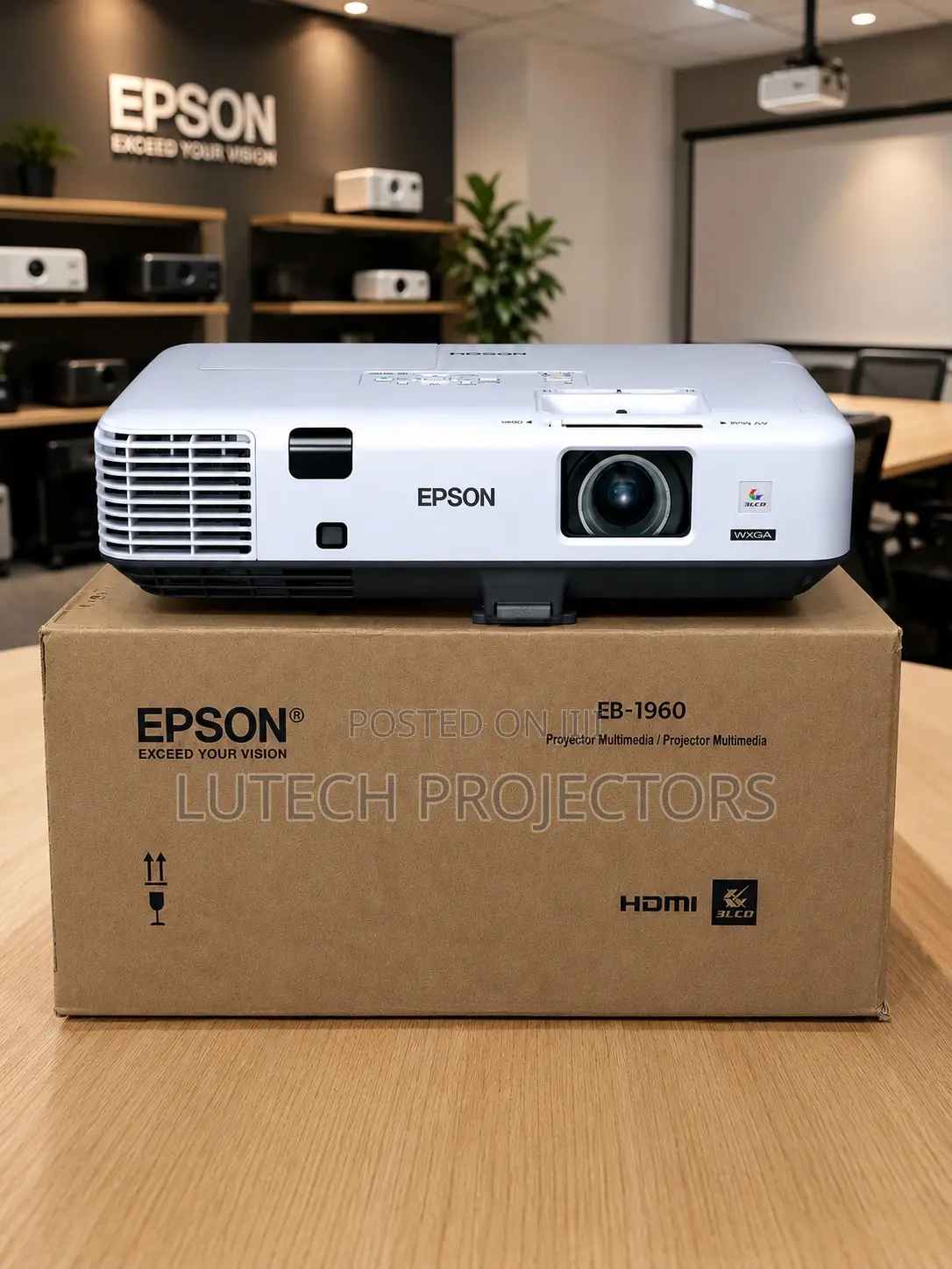 5000 Lumens Projector Epson EB-1960