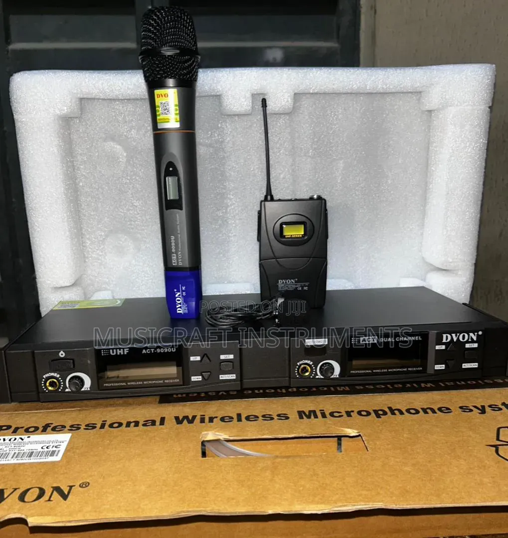 DVON 2 in 1 Wireless Microphones