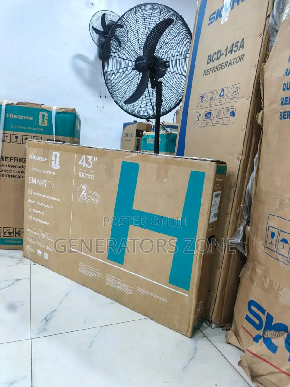 Hisense 43 Inch LED Backlight Smart TV Model 43A4S – Full HD Entertain