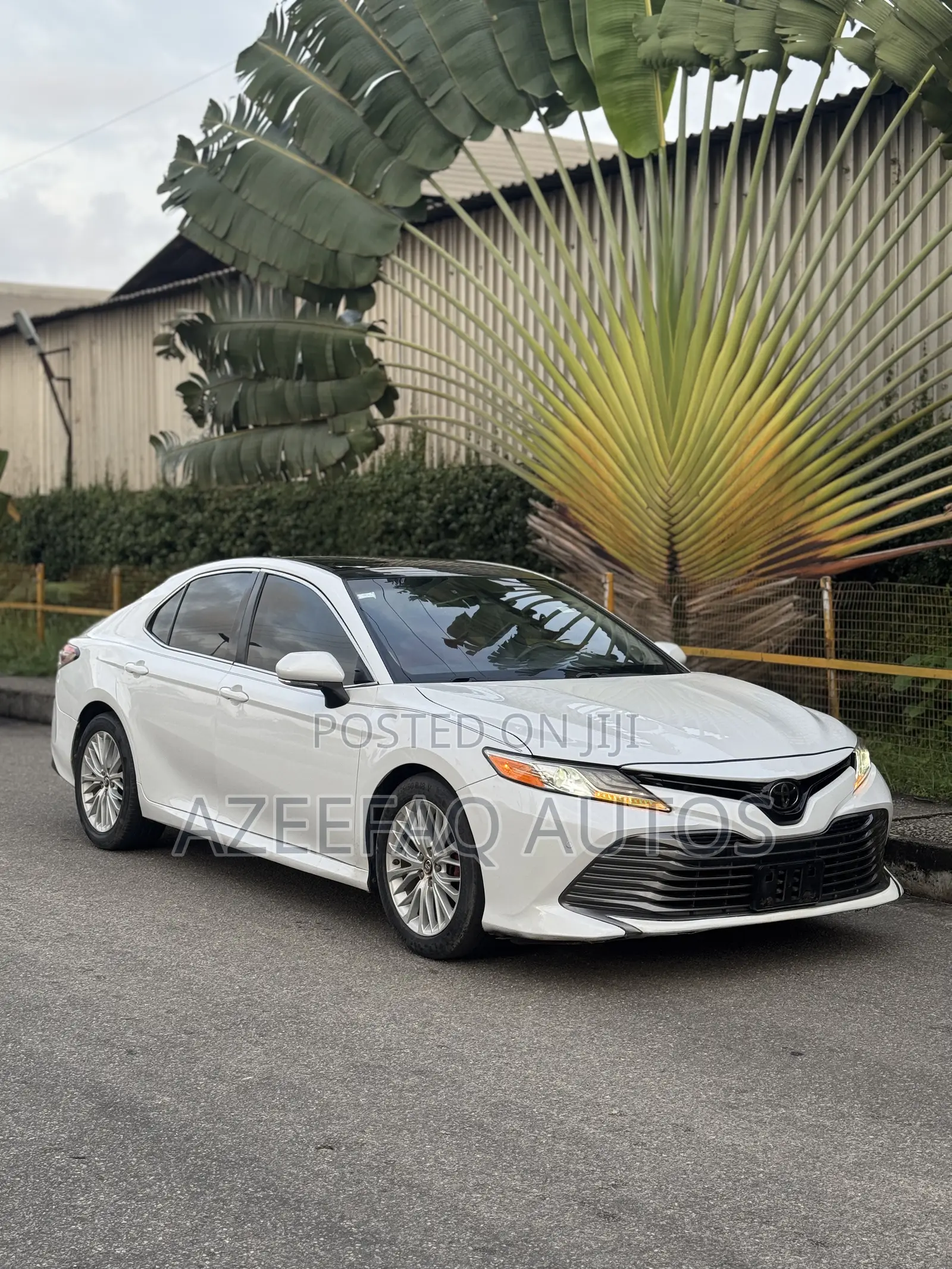 Toyota Camry XLE V6 (3.5L V6 8A) 2019 White