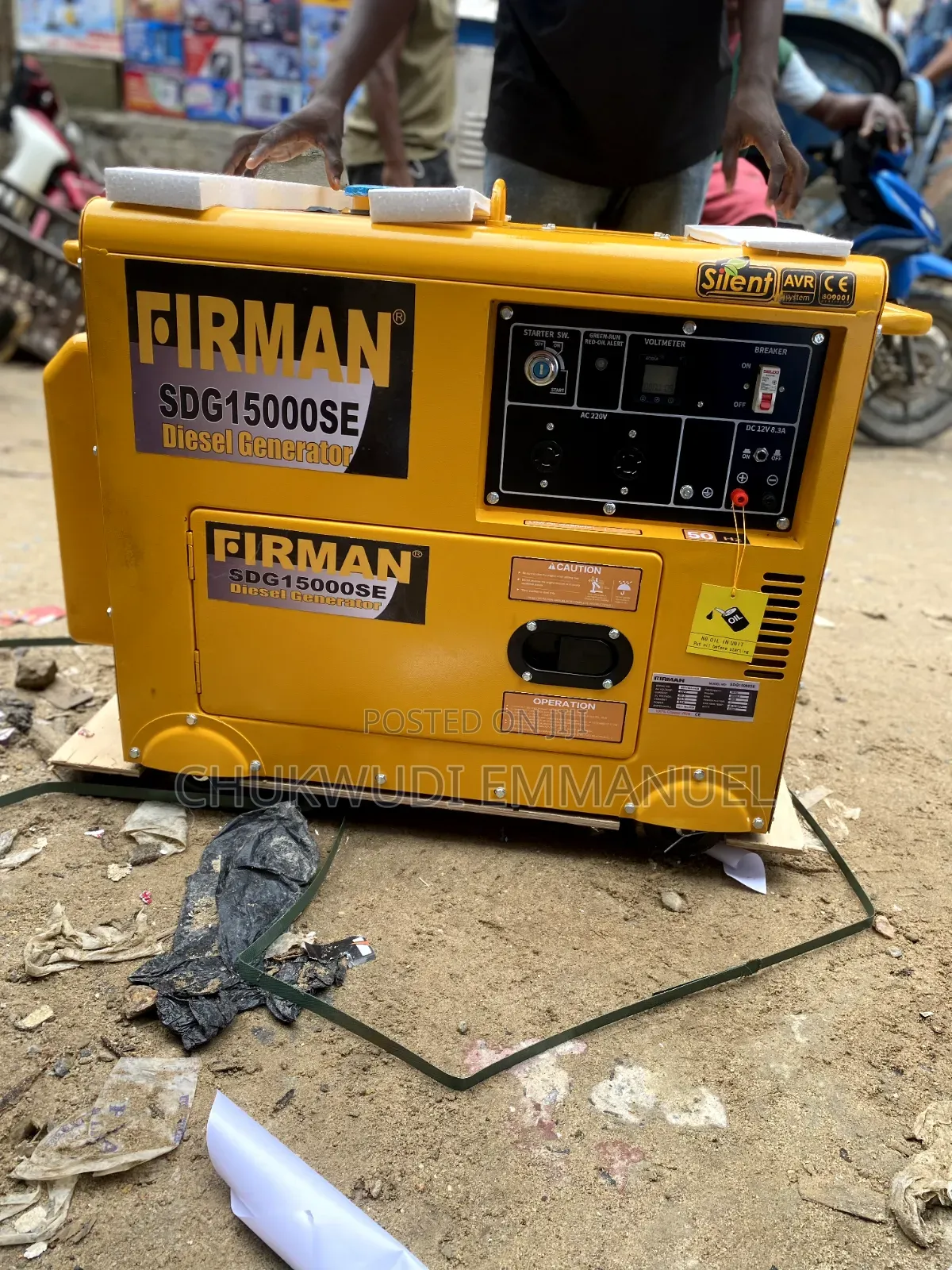 12.5kVA Firman Soundproof Diesel Generator – Fuel Efficient