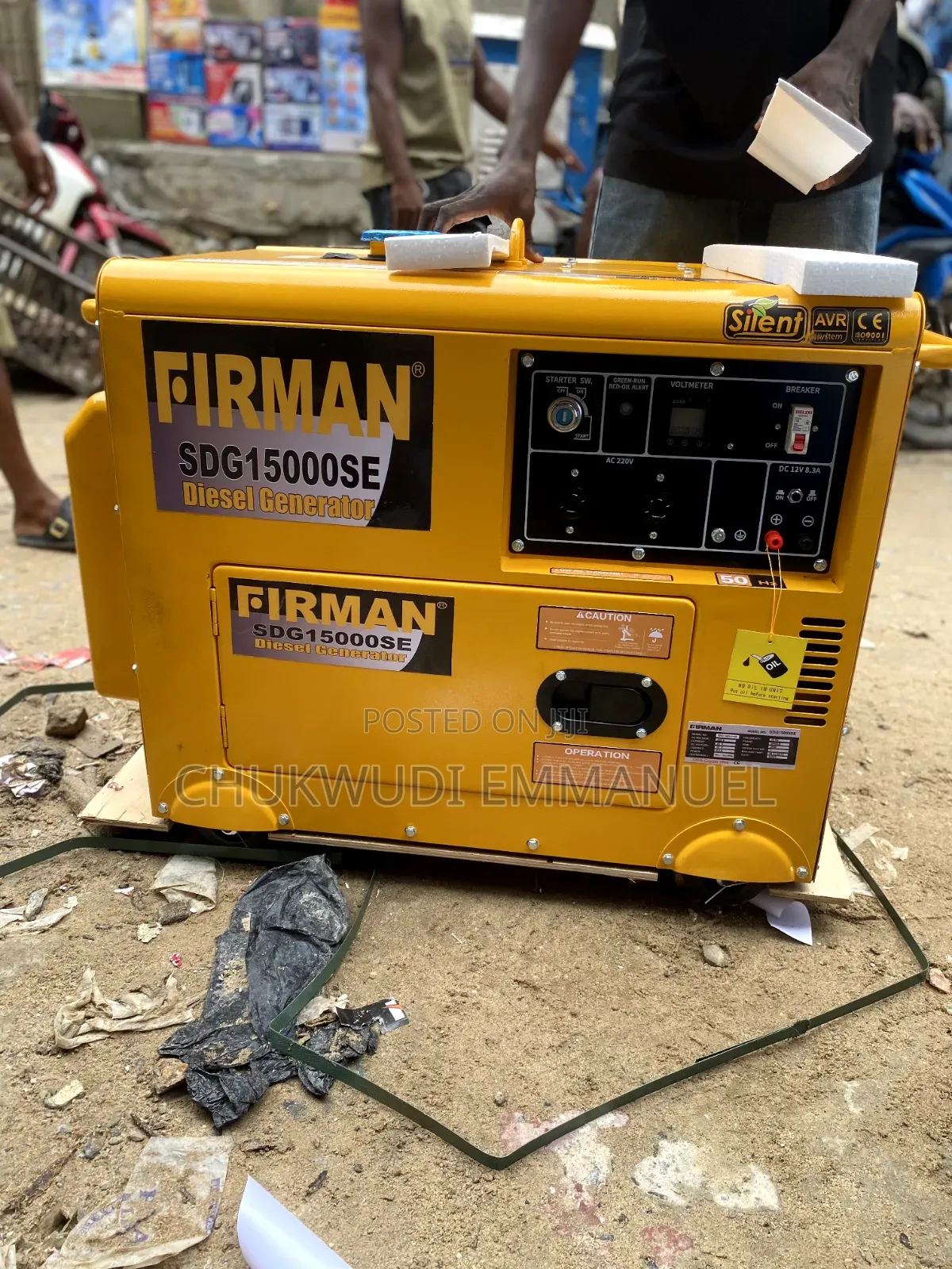 12.5kVA Firman Soundproof Diesel Generator – Fuel Efficient