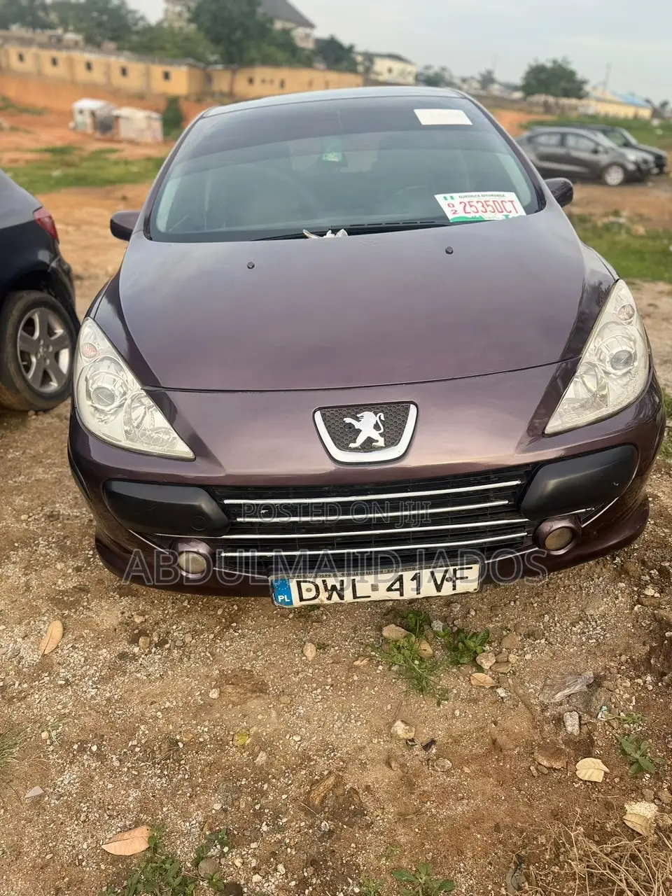 Peugeot 307 2007 Maroon