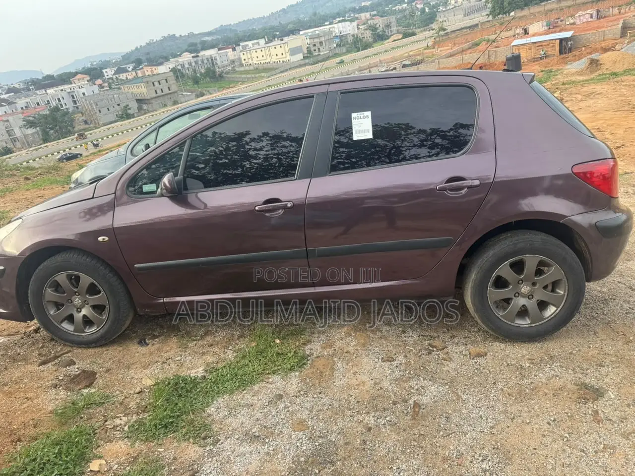 Peugeot 307 2007 Maroon