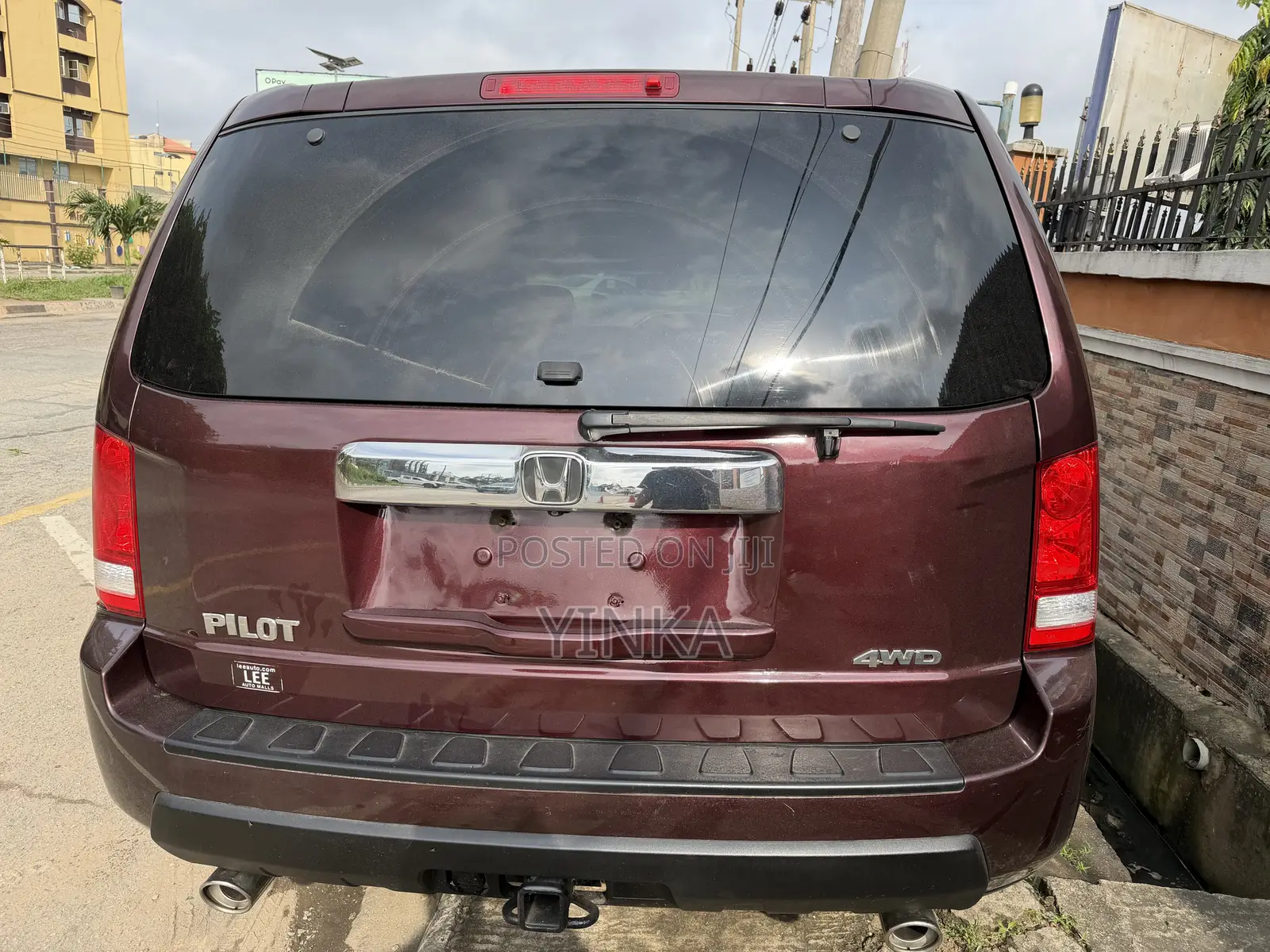 Honda Pilot EX-L 4dr SUV 4WD (3.5L 6cyl 5A) 2011 Burgundy