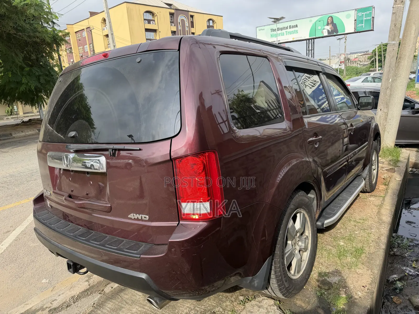 Honda Pilot EX-L 4dr SUV 4WD (3.5L 6cyl 5A) 2011 Burgundy