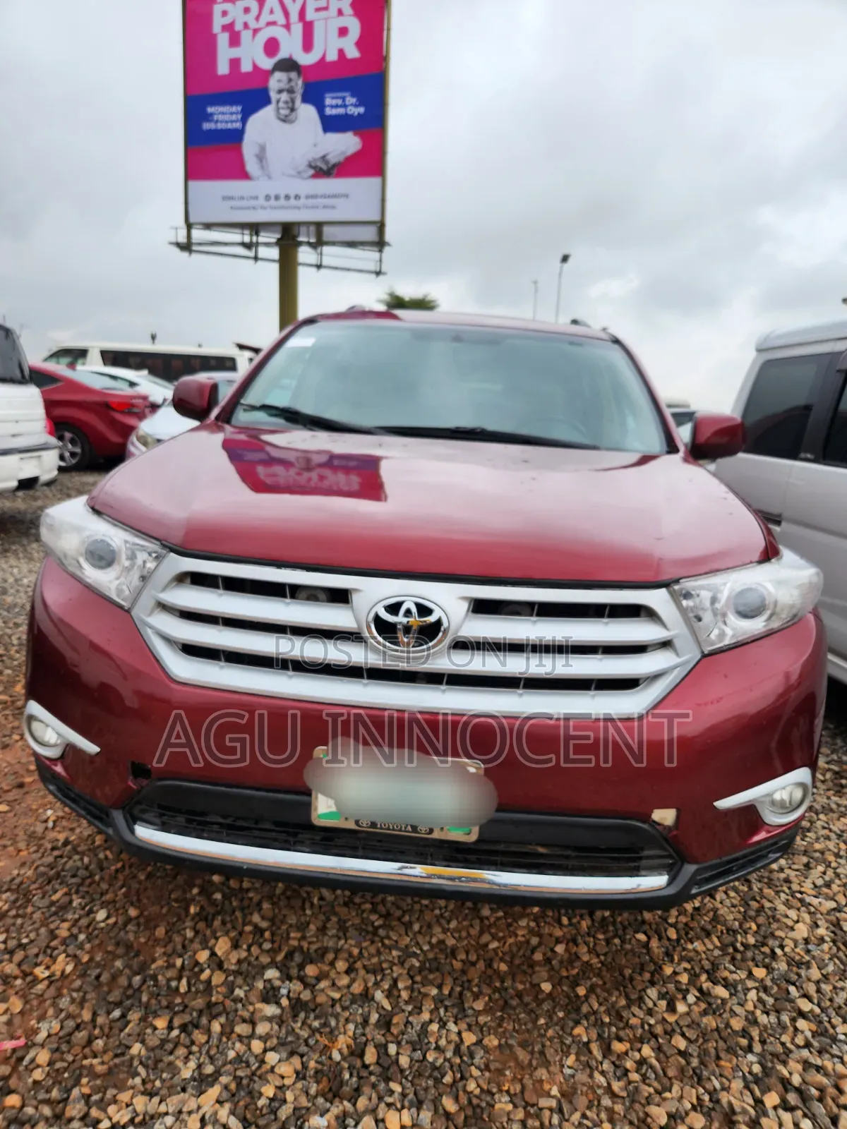 Toyota Highlander 2010 Red