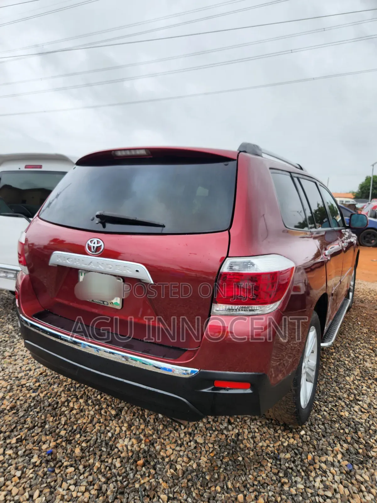 Toyota Highlander 2010 Red