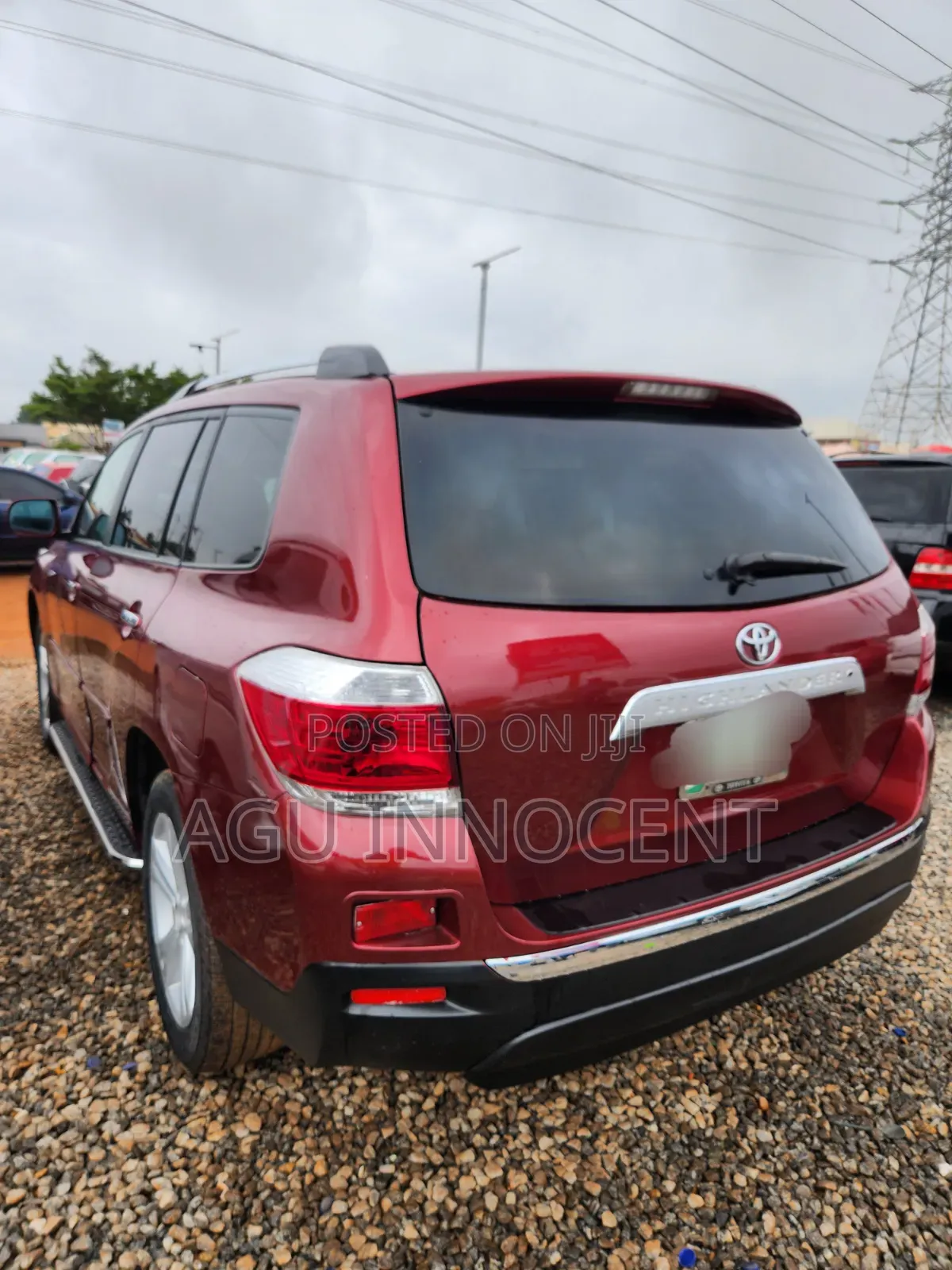Toyota Highlander 2010 Red