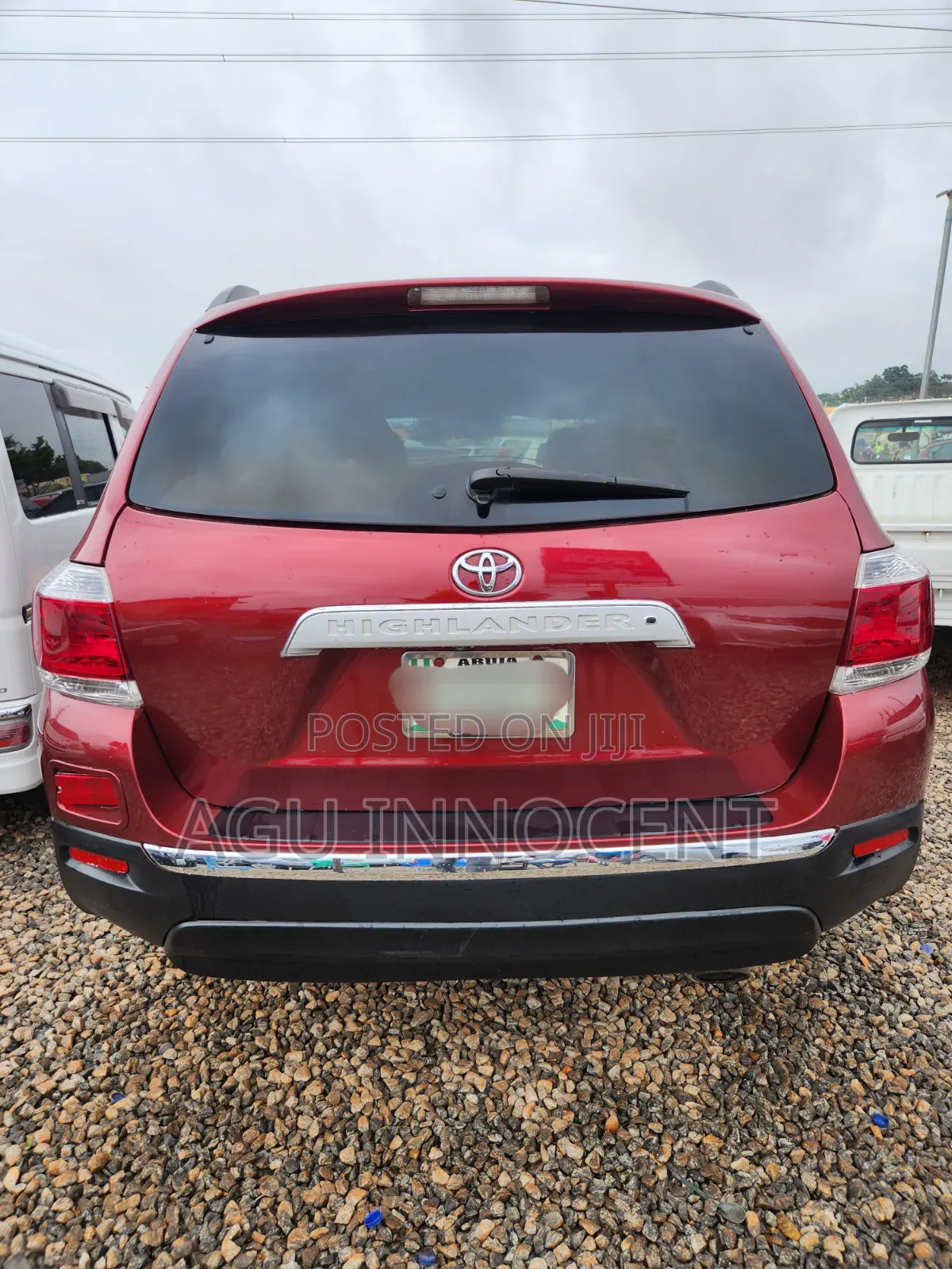 Toyota Highlander 2010 Red